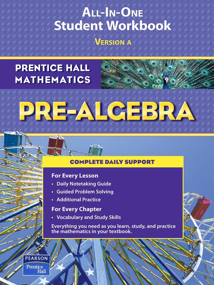 Prentice Hall Mathematics PreAlgebra Version A unknown author
