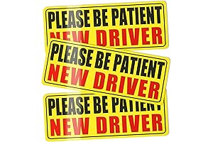 JUSTTOP New Driver Sticker for Car Magnet