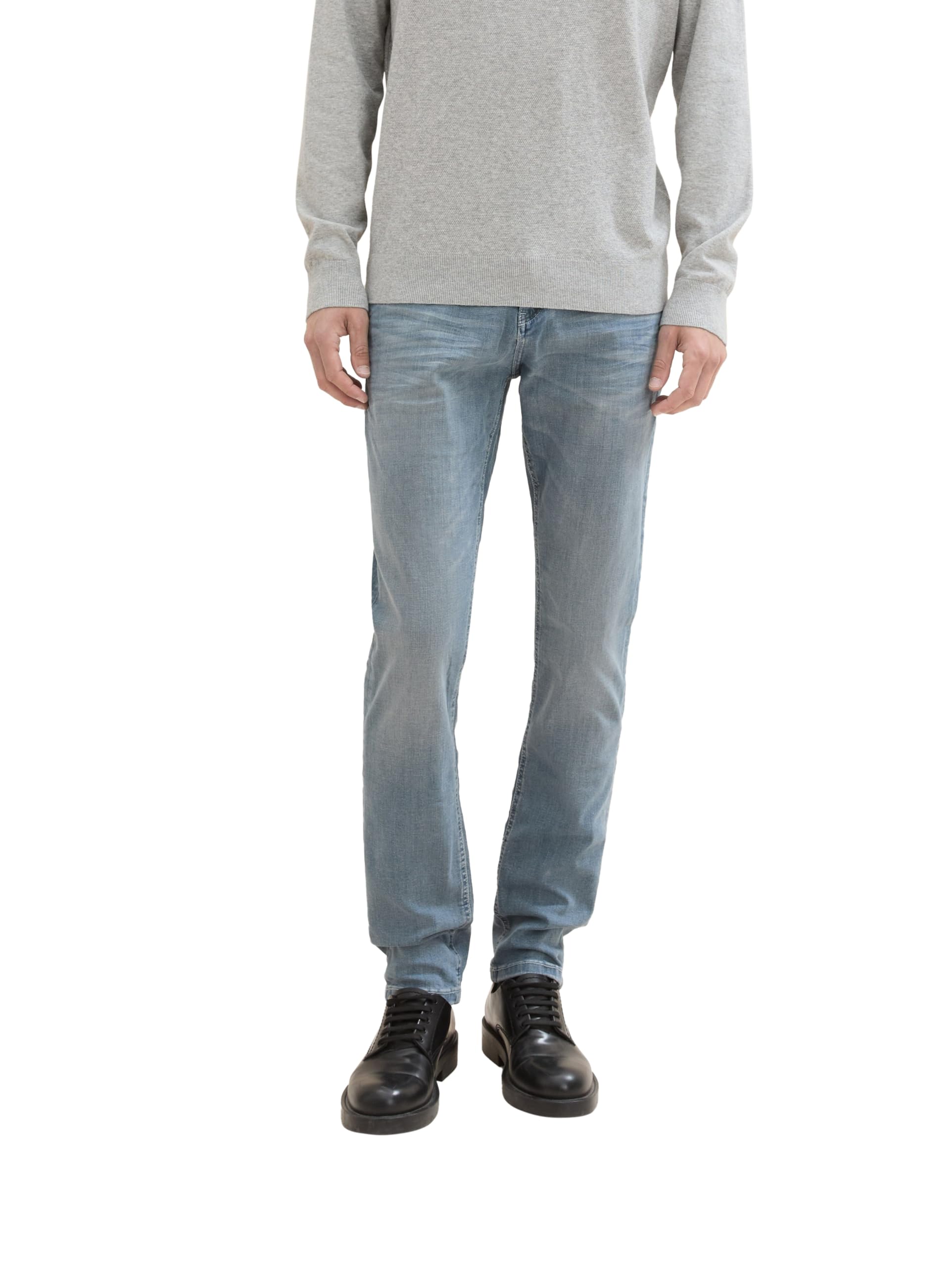 Tom Tailor Herren 1042684 Josh Regular Slim Jeans mit Stretch