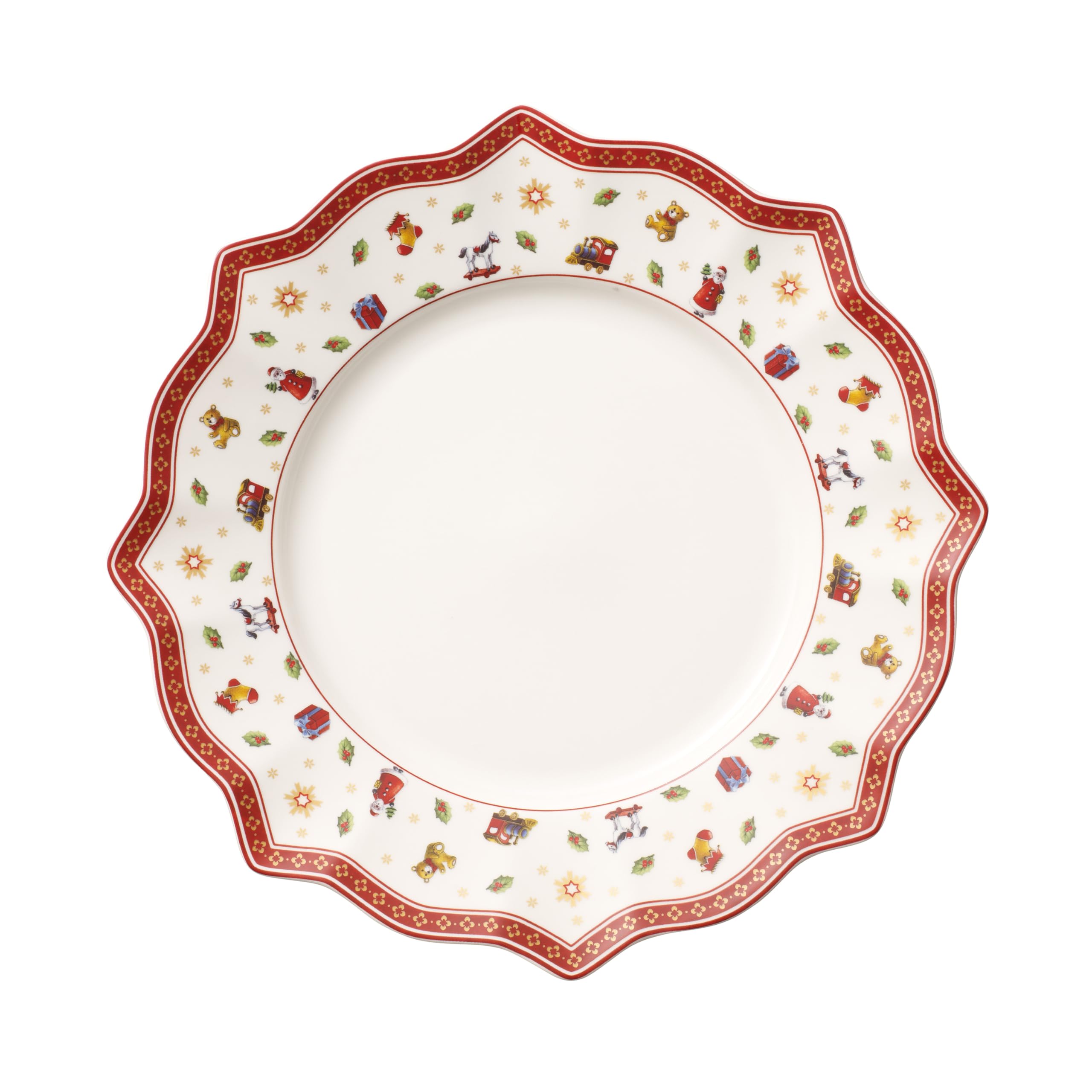 Villeroy & Boch – Toy's Delight Plate 29 cm, Microwave Safe, Plate Large, Dinner Plate, Christmas Plate, Xmas, Tableware, Dinnerware, Premium Porcelain