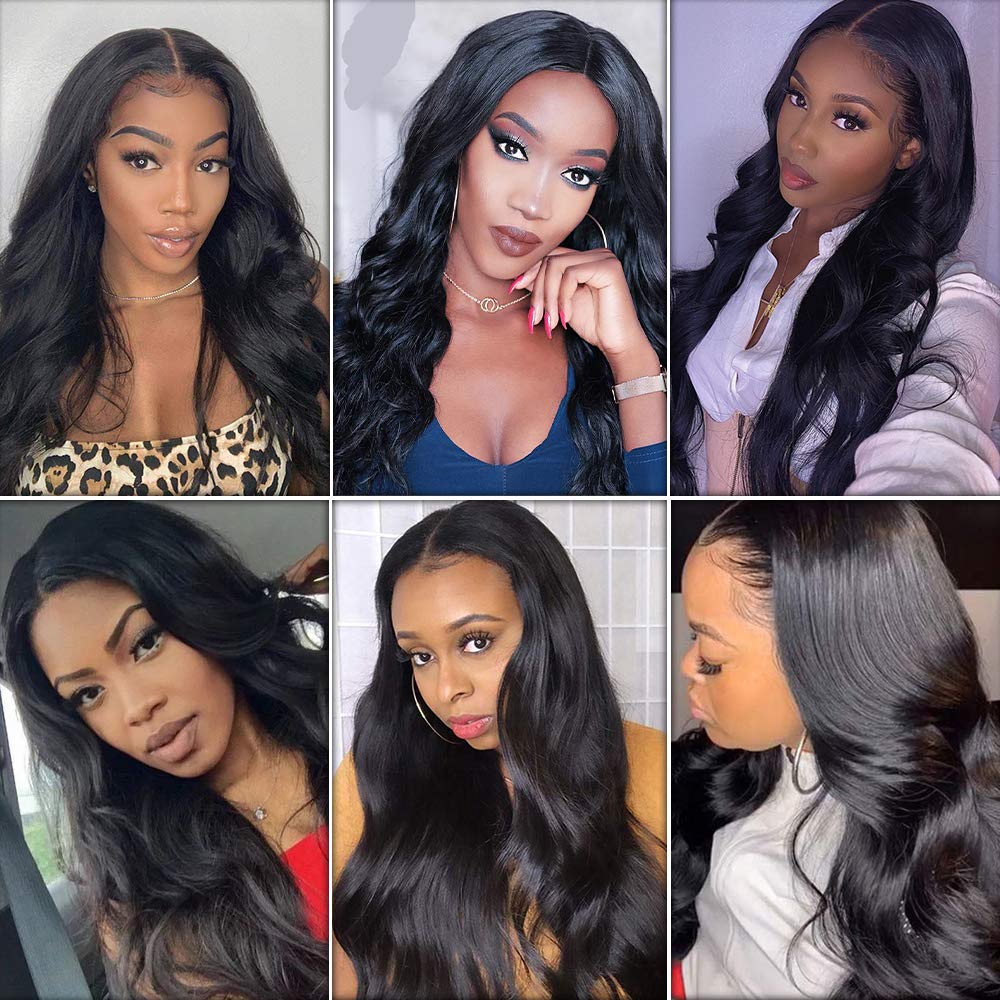 Black Beauty LaceFront Wig 24-28 inches!! Amazon.com : Beauty Queen Synthetic Lace Front Wig Lace Wigs  main image 4
