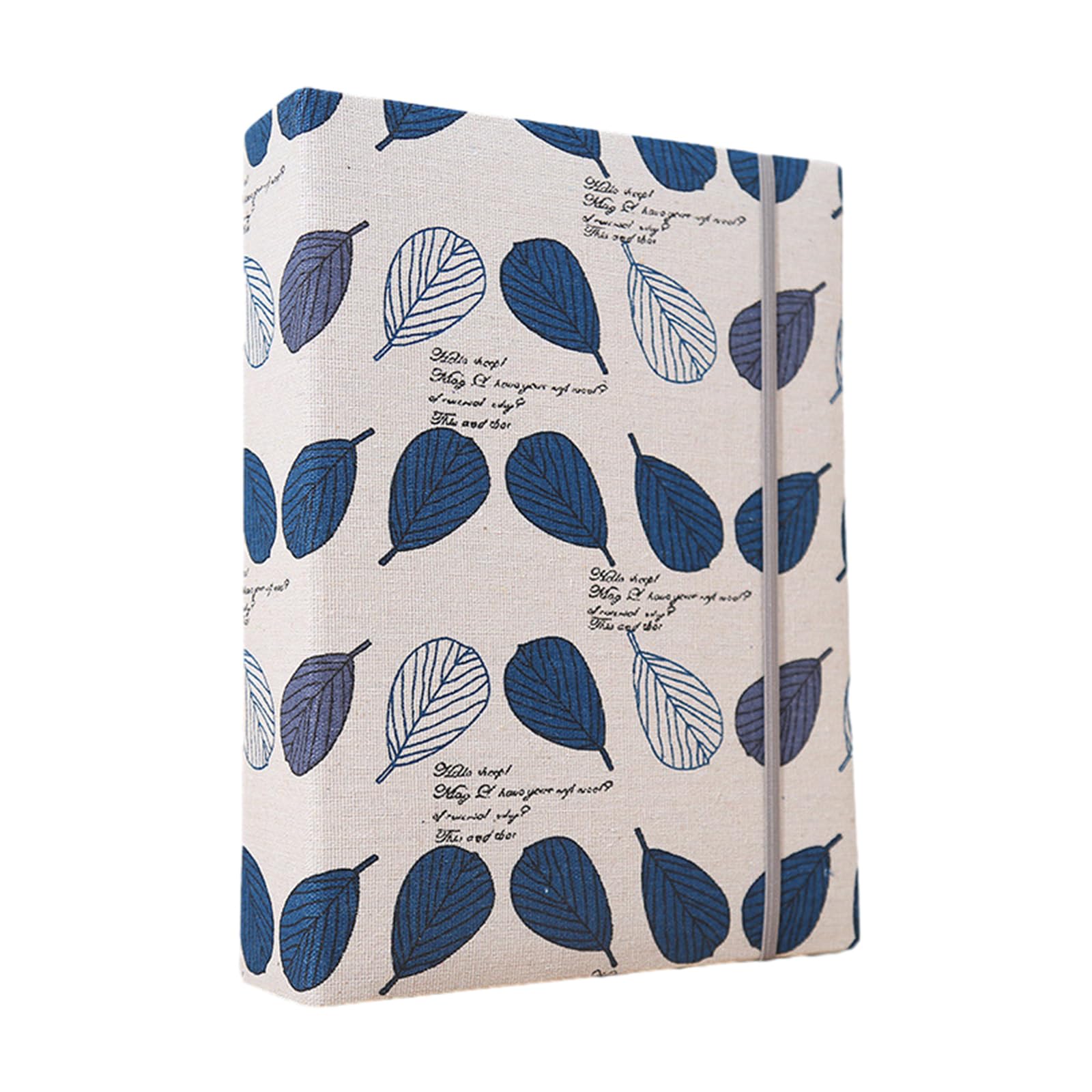 Tsophreniq Meaningful Fabric Photo Album Personalized 6 Inch Hardcover Photo Album Interleaf Type Family for Scrapbooking Fabric