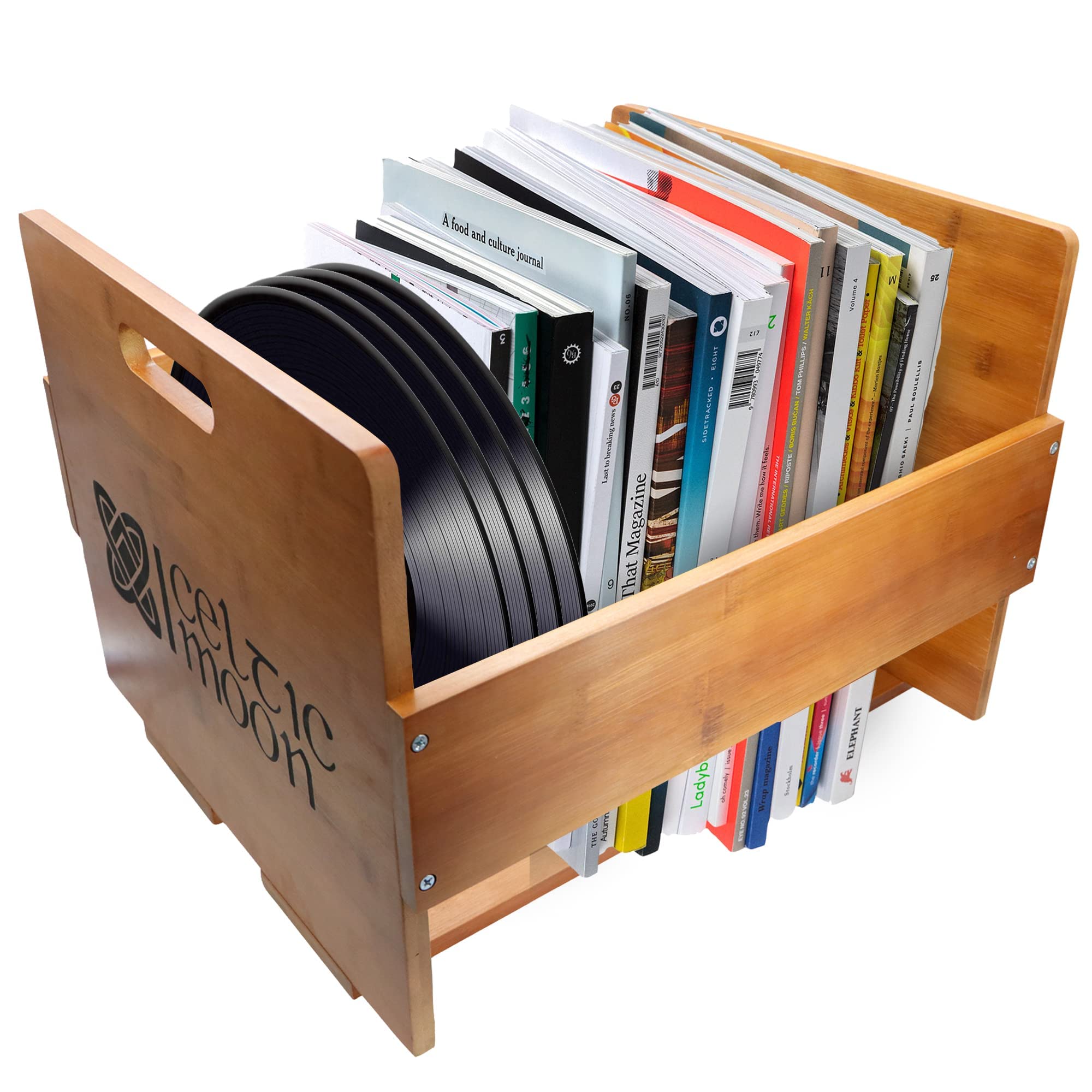 Buy CELTIC MOON HighEnd Vinyl Record Storage Crate Record Storage