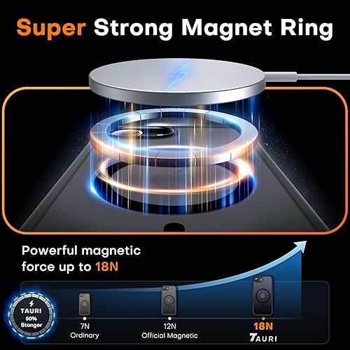 Miniatura 751 de TAURI Funda 3 en 1 para iPhone 13 Pro, [no amarilla] con 2 protectores de pantalla, funda delgada a prueba de golpes para iPhone 13 Pro, color negro