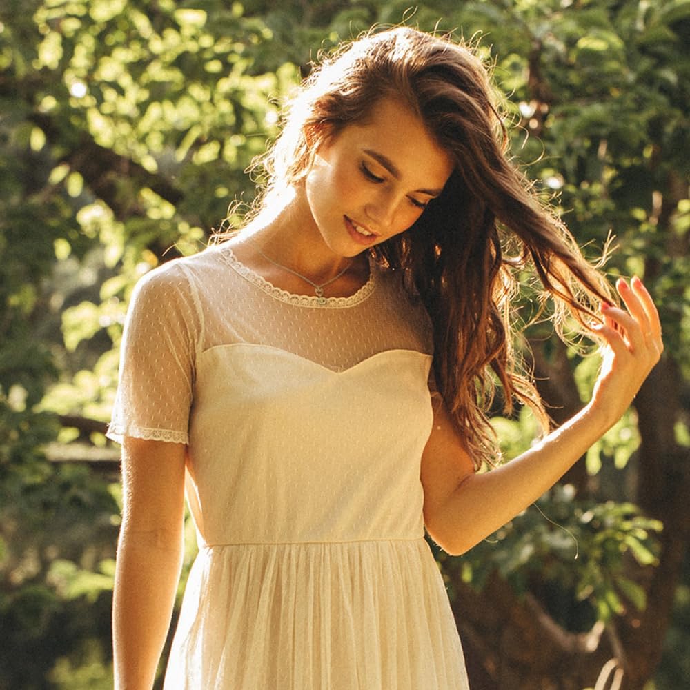 Tulip Pendant Necklace, MUSTHAVE 18K Gold Plated Simple Outline Necklace, Minimalist Line Art Flower Necklace for Women, Delicate Botanical Jewelry, 16+2 inch Extender, Gift Card, Birthday, BFF, Unisex (Yellow Gold) - Image 8