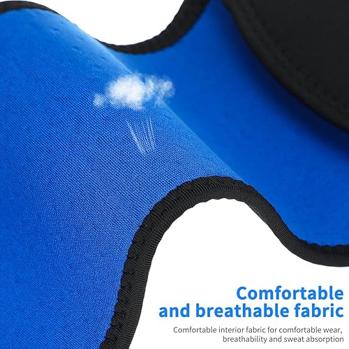 Miniatura 3 de EXCEART SBR - Soporte de hombro doble - Soporte de hombro doble protector de correa de hombro para senderismo al aire libre deportes de elevación