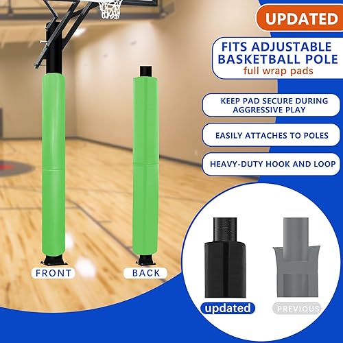 Vista 62 de Almohadilla de seguridad resistente para postes redondos de 3 a 5 pulgadas, impermeable y duradera, garaje, sótano, almohadilla de seguridad