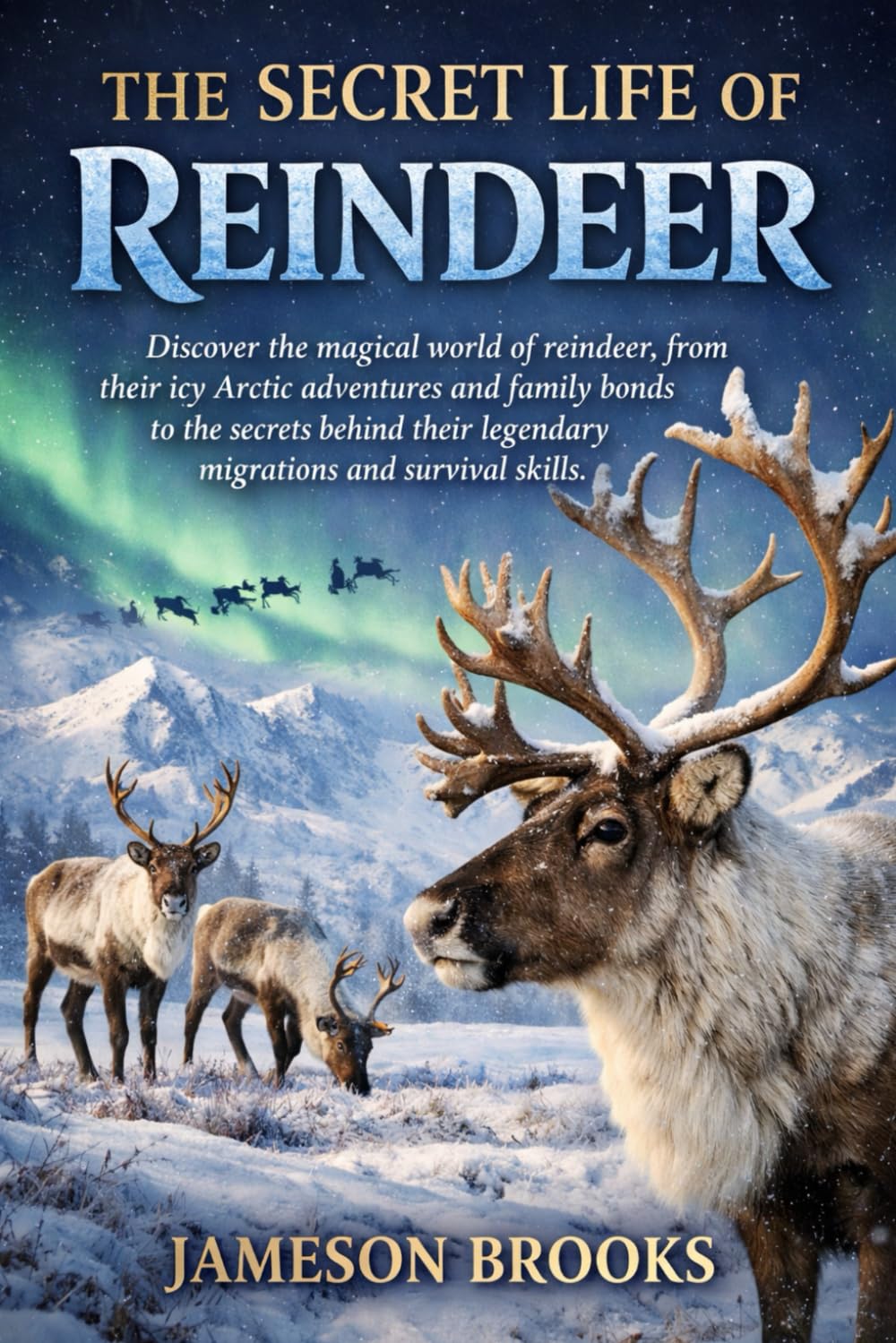 THE SECRET LIFE OF REINDEER: Discover the magical world of reindeer, from their icy Arctic adventures and family bonds to the secrets behind their legendary migrations and survival skills.