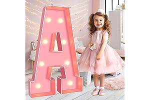 Ledido Light Up Letters Pink (Letter A)
