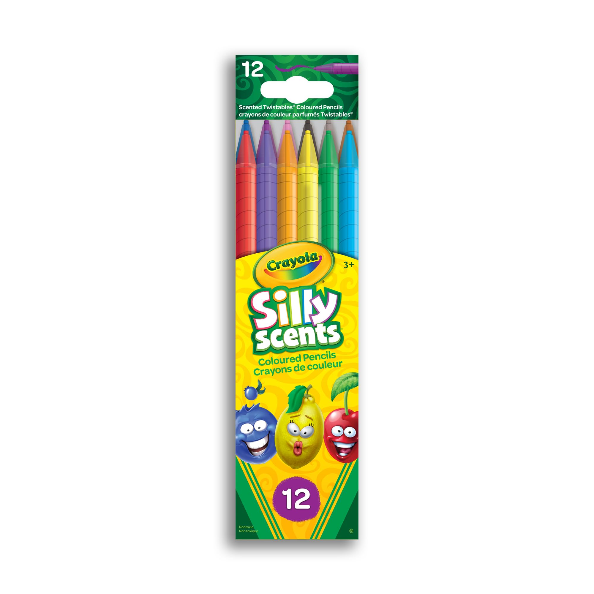 Crayola 12 Silly Scents Twistable Coloured Pencils