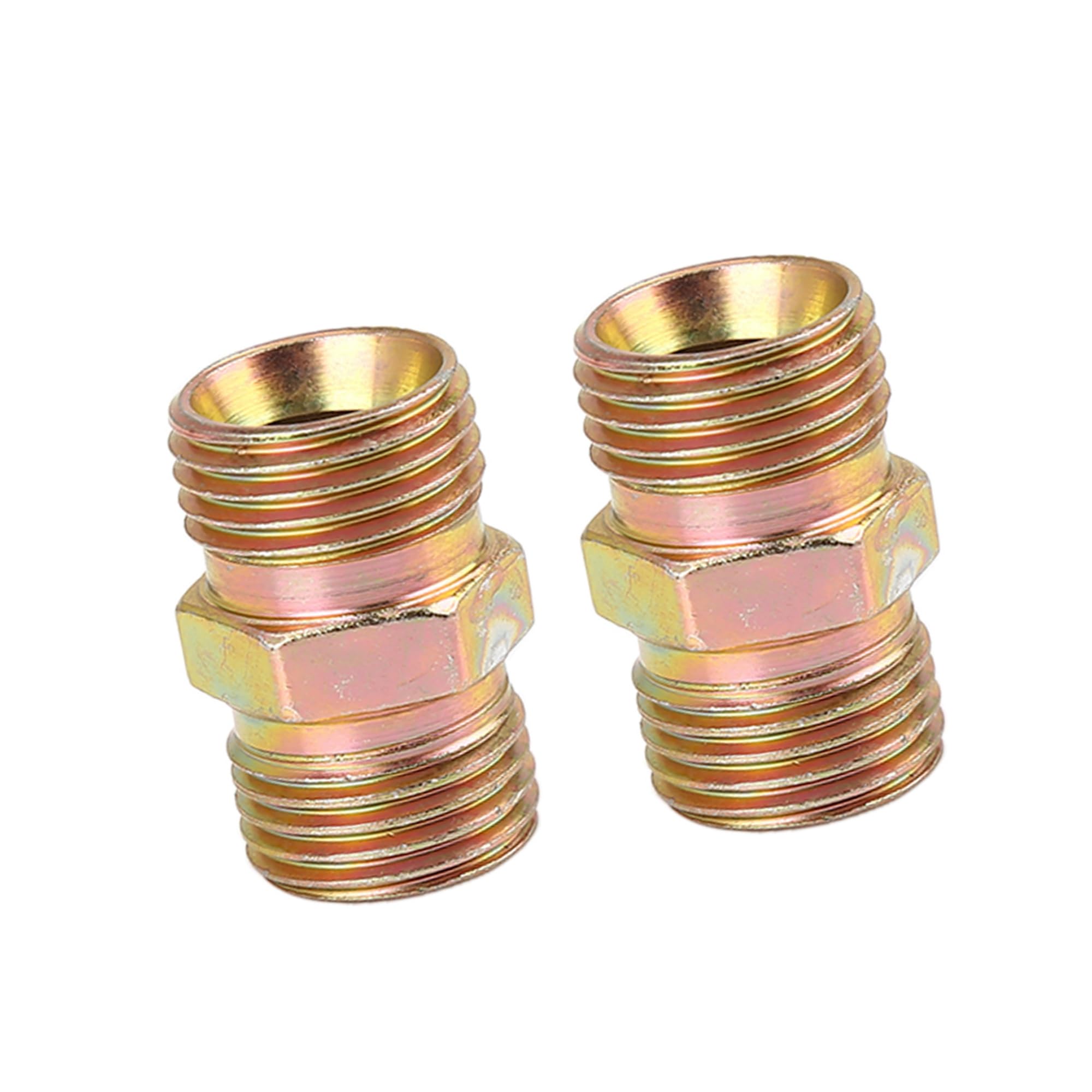 Adaptador M16 x 1,5 mm conector recto de tubo de aire para coche 2 piezas