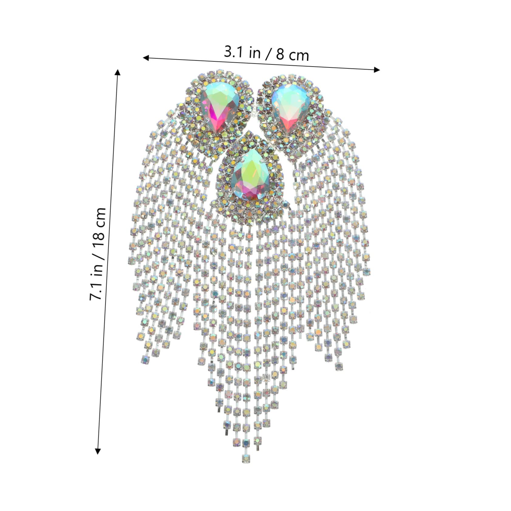 LALAFINA 5pezzi Spilla Decorativa Con Nappa Per Abbigliamento e Accessori Patch Riutilizzabile Per Decorazioni Fai Te Vivaci e Design Elegante Per Giacche e Costumi Alta Resistenza e