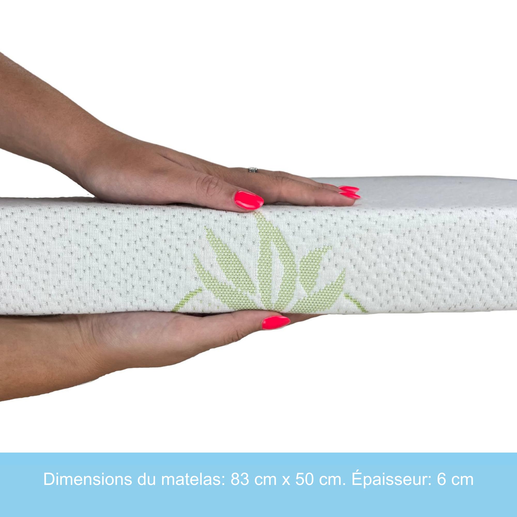 Babysanity - Colchón Next To Me desenfundable y transpirable con aloe conforme a la norma EN16890:2017, Chicco Lullago Kinderkraft Uno Jane Baby Side Cam Cullami Close To Me Brevi Nanna Oh Medidas 83