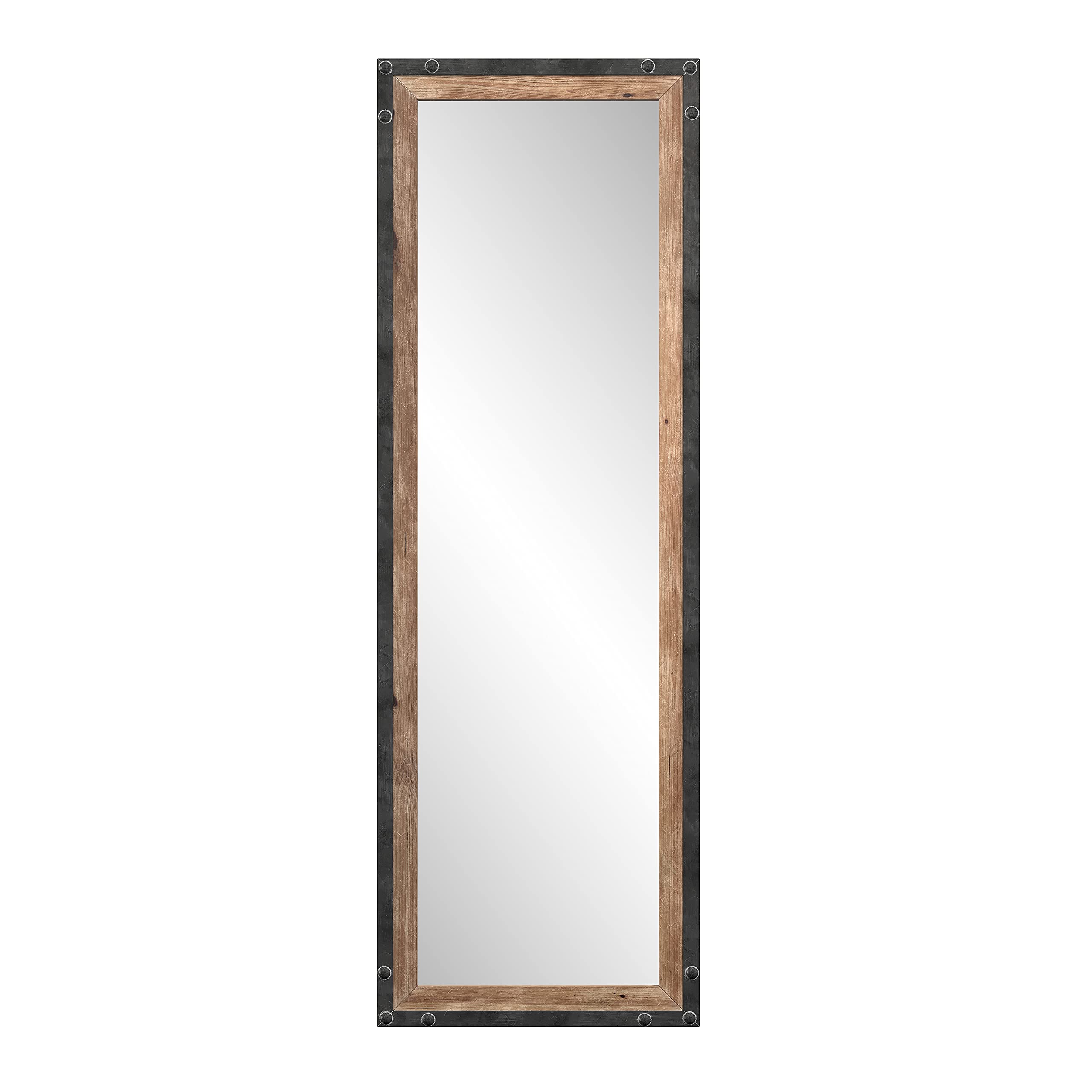 Barnyard Designs 16x48 Leaner Floor Mirror Full Length, Large Rustic