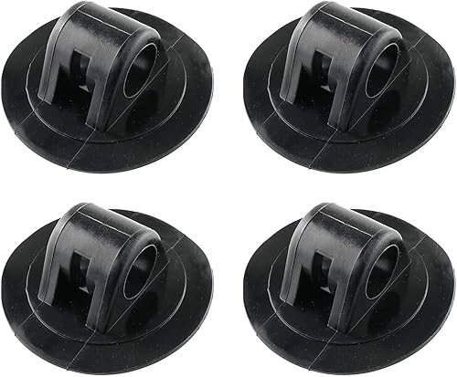 4 unids 2.953 in goma barco motor fijación hebilla inflable barco kayak motor fijo hebilla de montaje del motor de hélice asiento fuera de borda