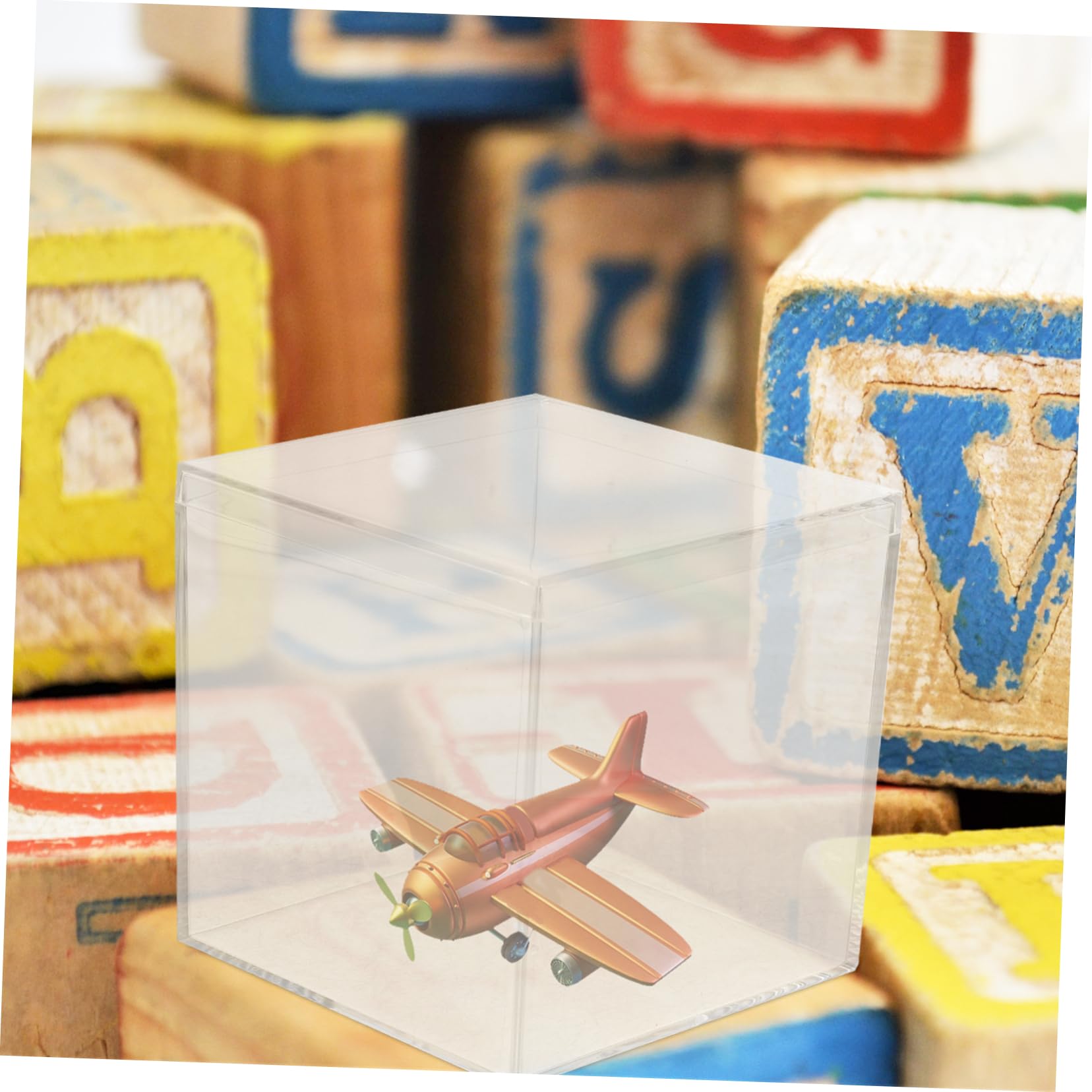 Amazon.co.jp: BUGUUYO 透明なアクリルモデルボックス 小型コレクター