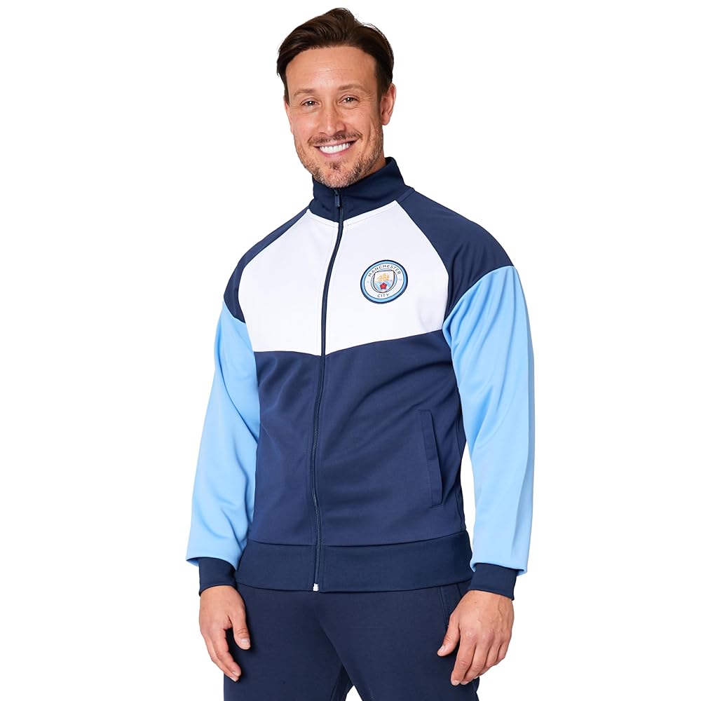 Amazon.com: Manchester City F.C. Men's Track Jacket with