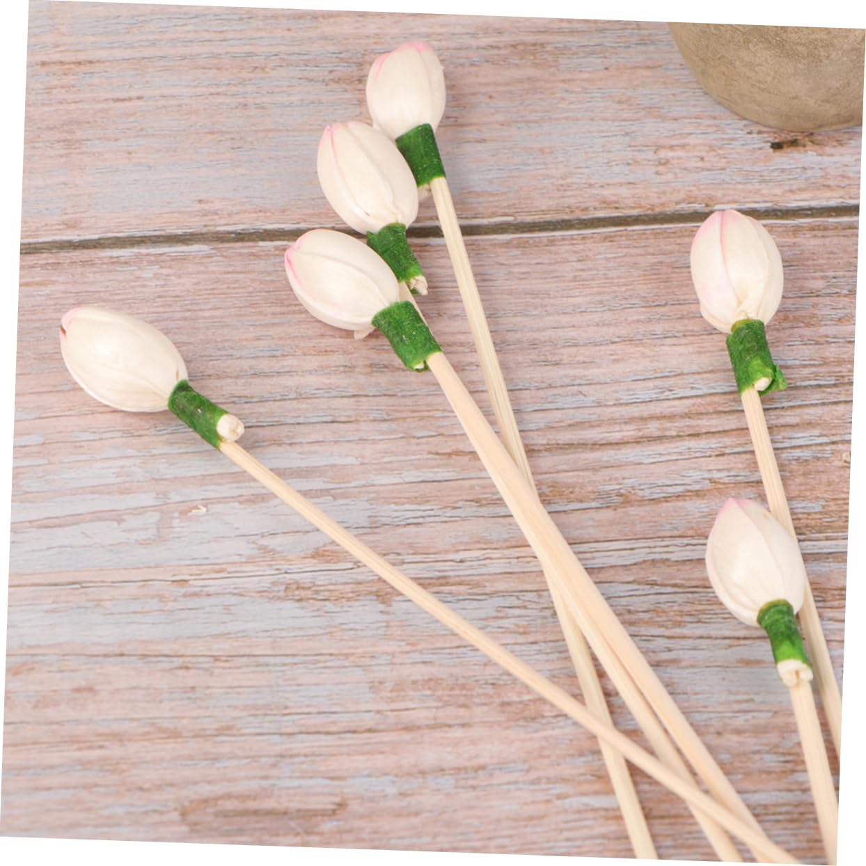 PRETYZOOM Essential Oil Diffuser Sticks Rattan Flower Sticks Natural Home Fragrance Aroma Diffuser Flower Design
