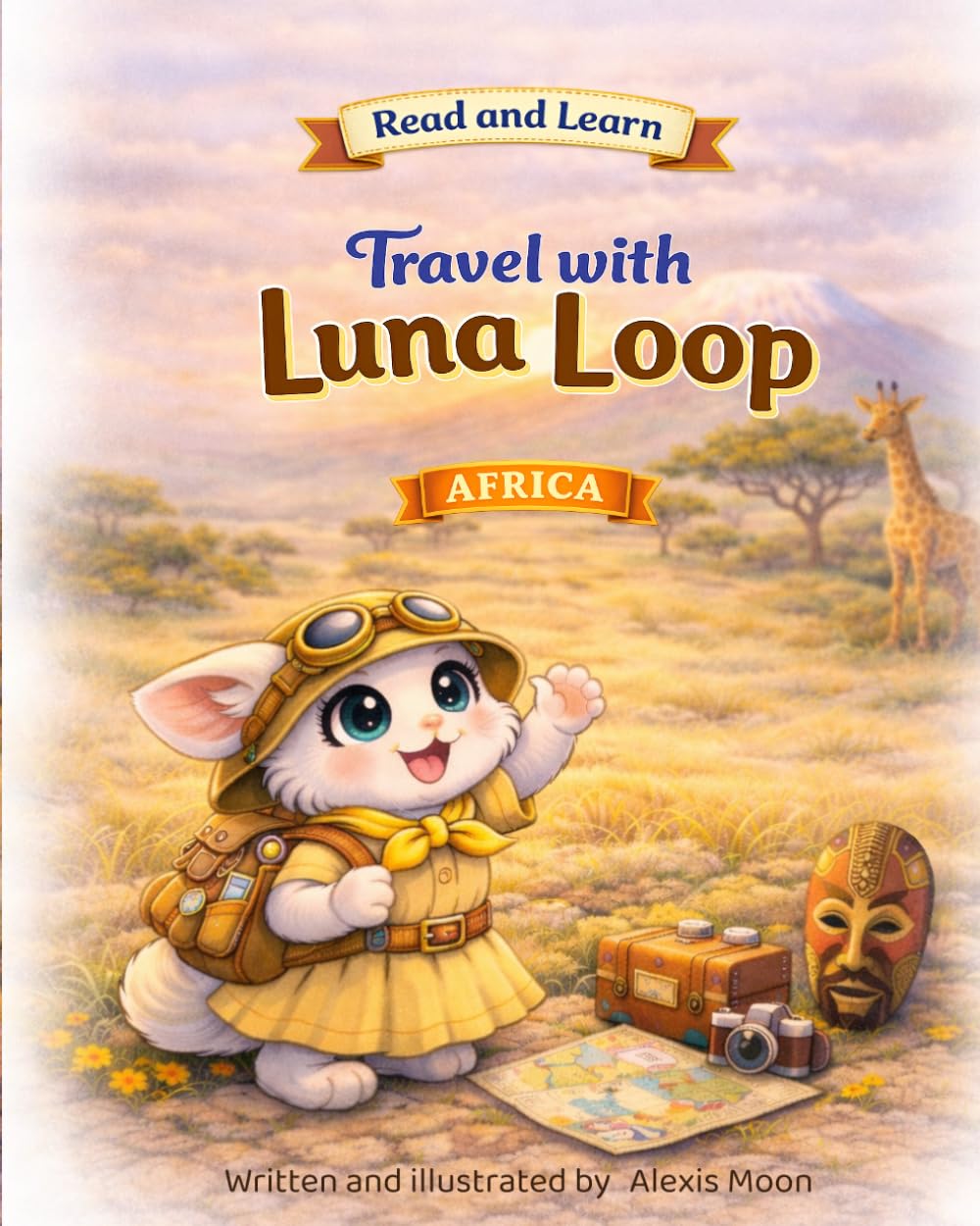 Travel with Luna Loop: Africa: An African Adventure for Kids – Safari Animals, Geography, Cultures and Travel Book for Children Ages 3–8