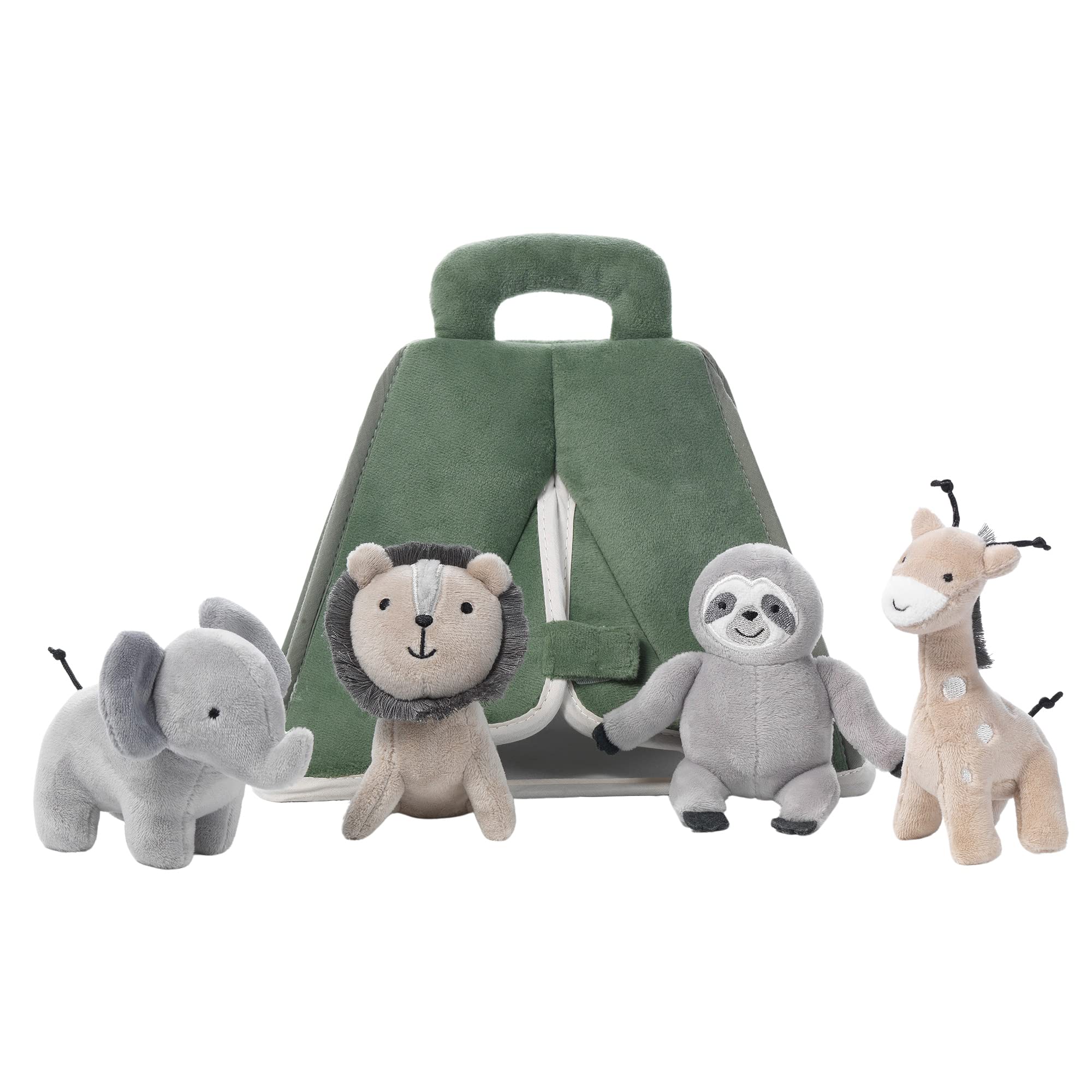 Amazon.com: Lambs & Ivy Interactive Plush Safari/Jungle Green Tent Amazon.com: Lambs & Ivy Interactive Plush Safari/Jungle Green Tent
