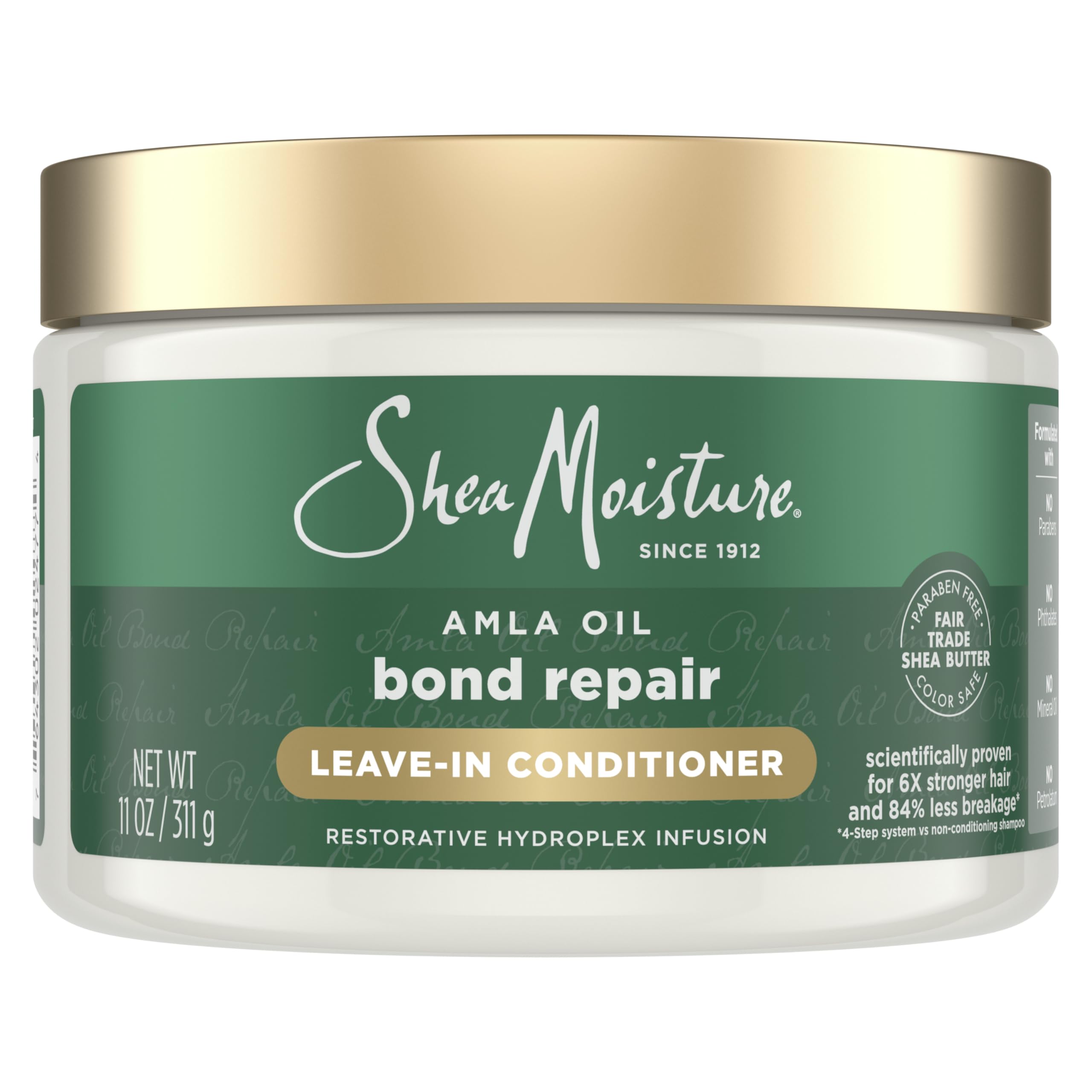 SheaMoisture Bond Repair Leave-In Conditioner by SheaMoisture protects and repairs dry and processed hair to transform brittle and damaged strands into curls
