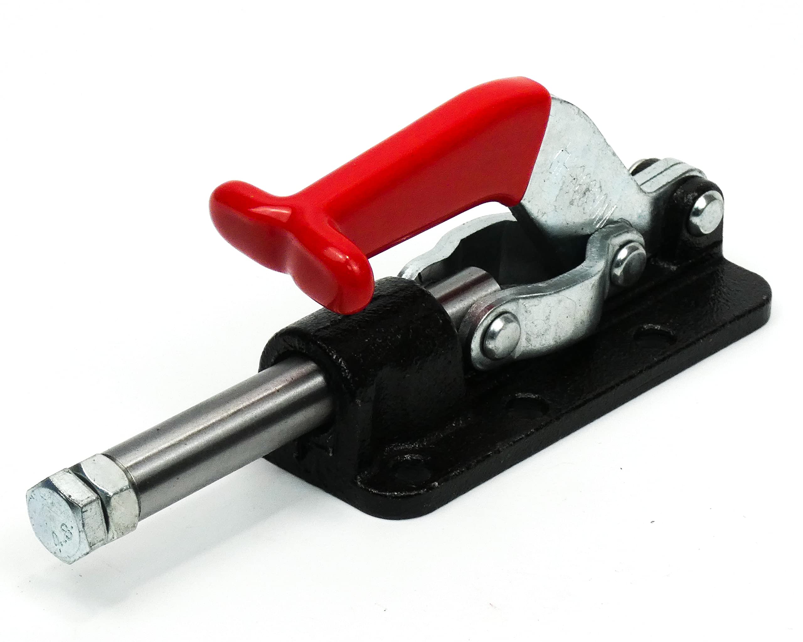Kniehebelspanner GH-36330M, 1 Stück, Hub 50,8 mm | 1136 kg Haltekraft, Schubstangenspanner, Einstellbar, Schnellspanner