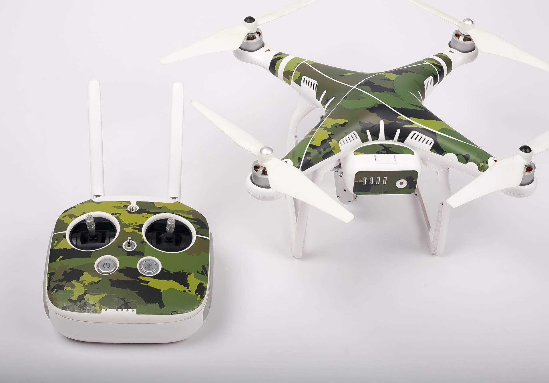 SummitLink Sticker Set Controller Aircraft Stickers Radiation Wrap Body  Decal Skin wrap Sticker for DJI Phantom Professional Advanced L-06