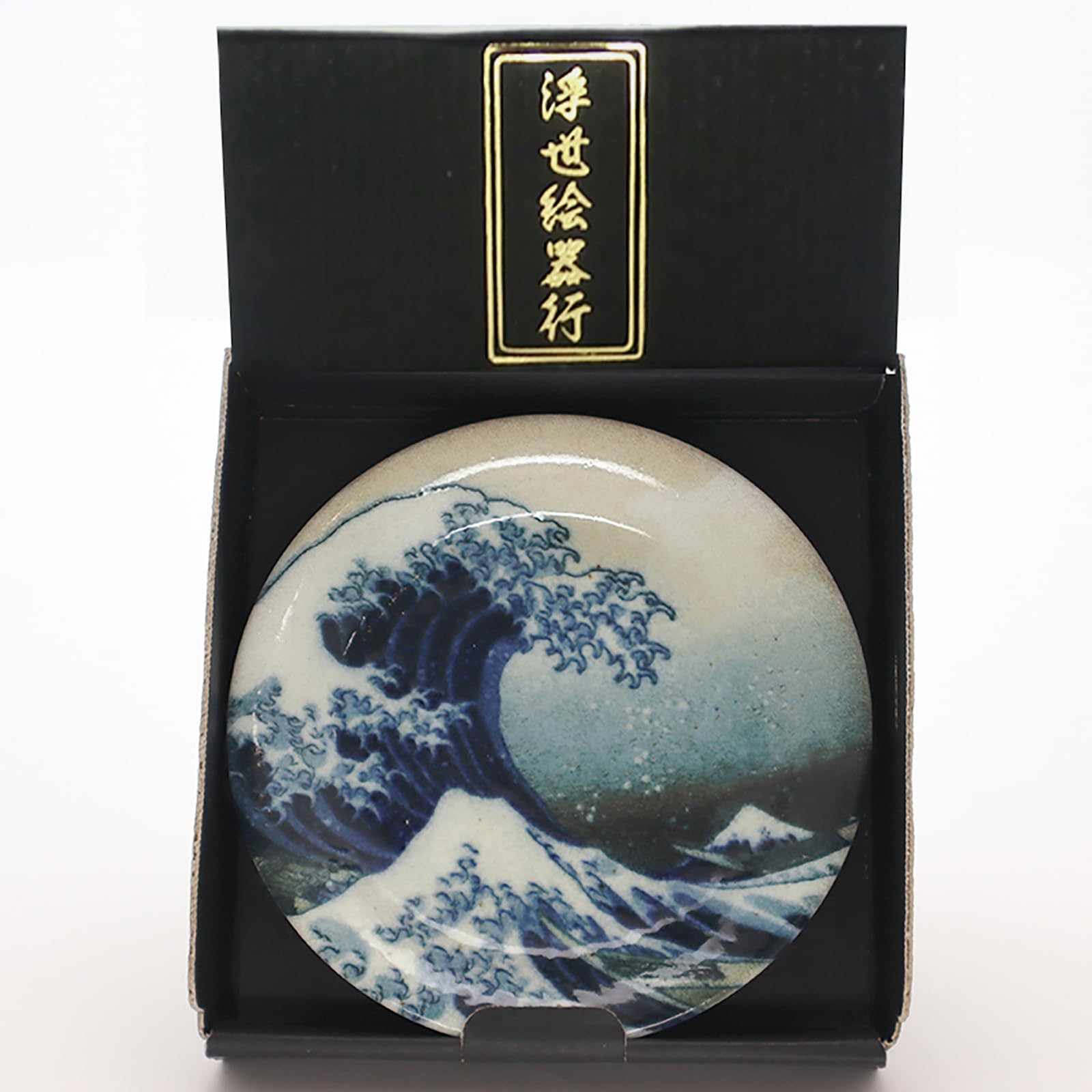 Amazon｜山勝美濃陶苑 「 Hokusai 葛飾北斎 Ukiyo-e 富岳三十六