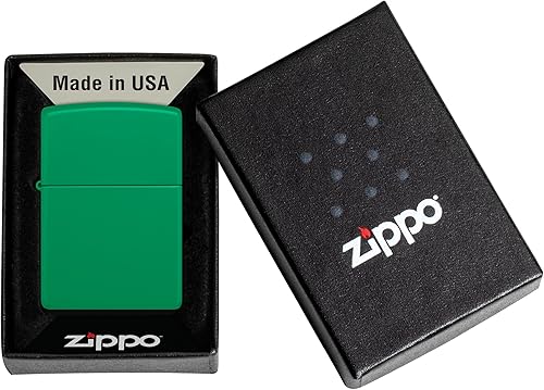 Vista 50 de Zippo Encendedor crepitante color negro.