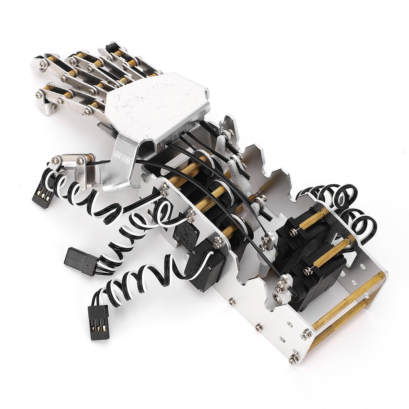 Cocoarm Zestaw Robota Ręcznego, Mechaniczna dłoń w Skali 1/1, Manipulator 5 Palców do Rozwoju i Eksperymentowania w Robotyce