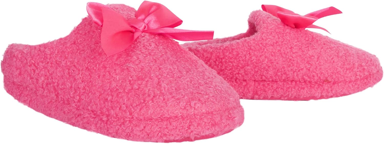 Jessica Simpson Unisex-Child Plush Marshmallow Slide on House Slipper Clog with Memory Foam : Industrial & Scientific