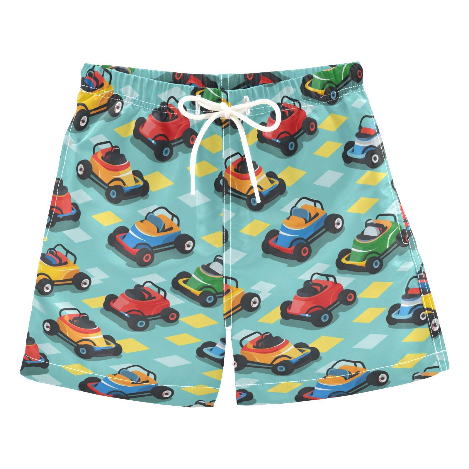 senya Running Kart Boys Swim Trunks Toddler Shorts Swimwear Boardshorts Multicoloured