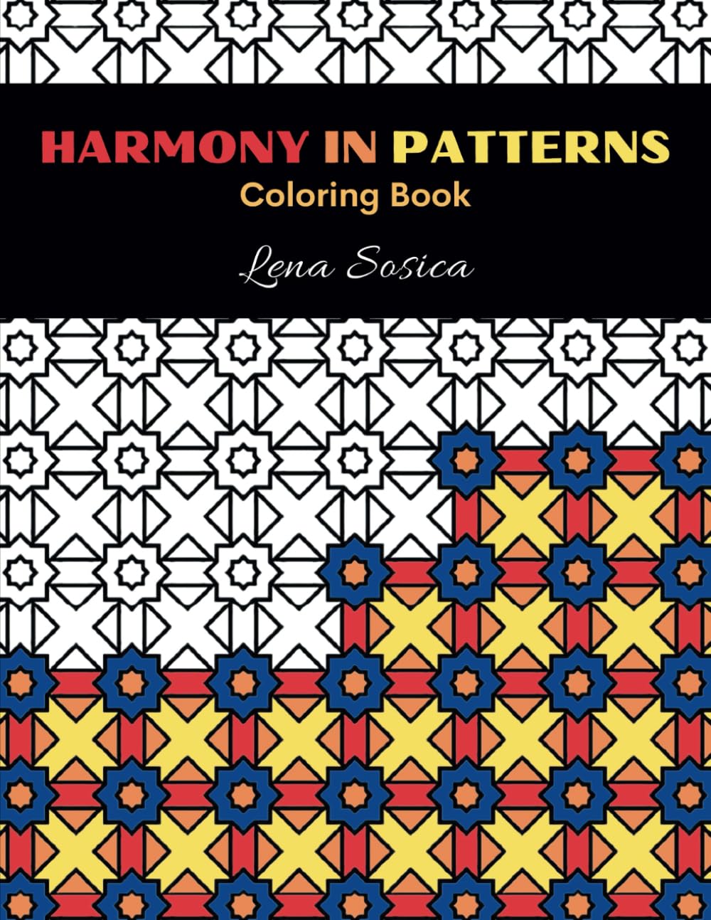 Harmony In Patterns: Journey into Relaxation with Intricate and Symmetrical Coloring Patterns