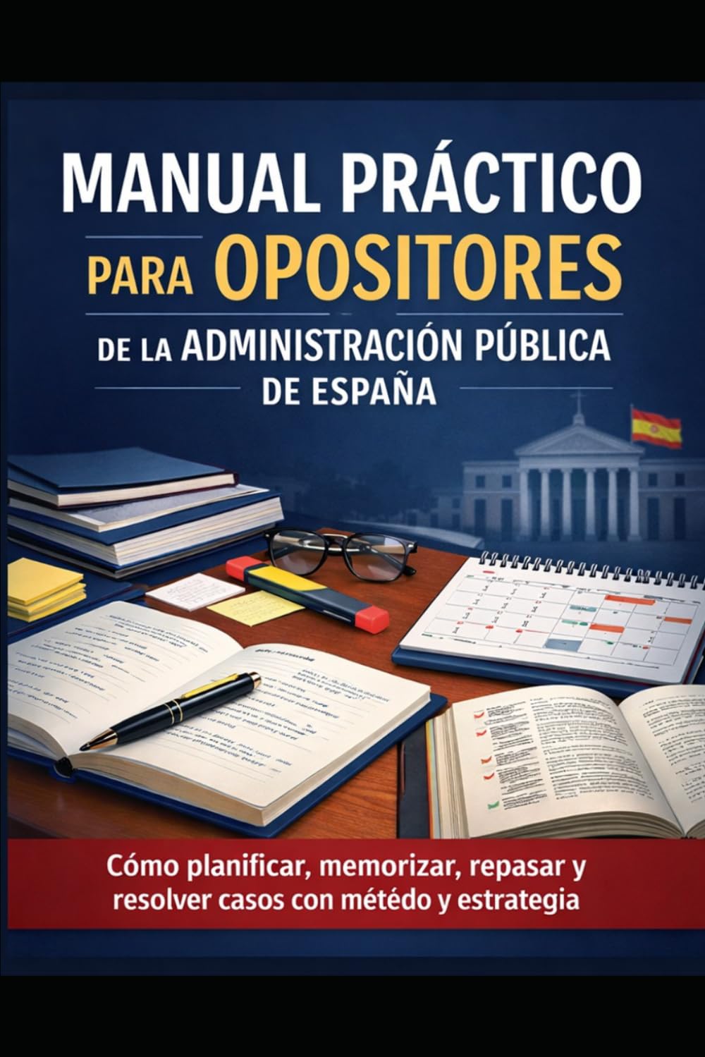 Manual práctico para opositores de la Administración Pública de España: Método de estudio, esquemas, casos, simulacros y sistema de preparación sostenible