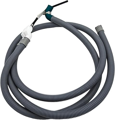 LG 5215ER2002G - Conjunto de manguera de drenaje original OEM (gris) para lavavajillas LG