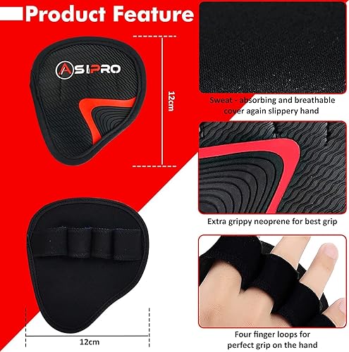 Miniatura 3 de Agarres de levantamiento de pesas alternativa a los guantes de entrenamiento para mujeres y hombres, regalo de gimnasio, agarre de gimnasio para