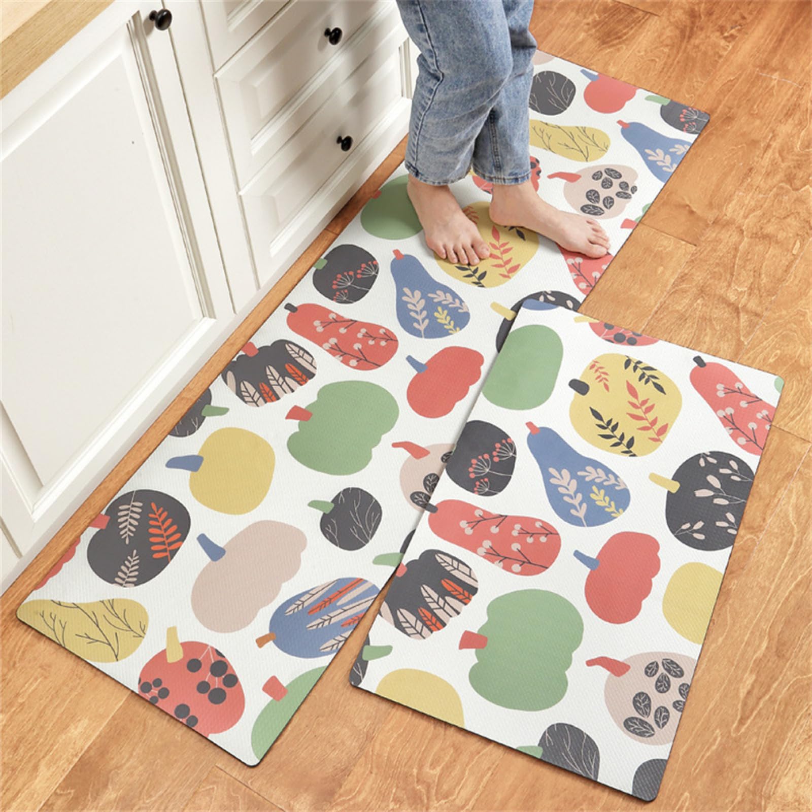 Tapis de cuisine devant evier absorbant et long de 50x180cm