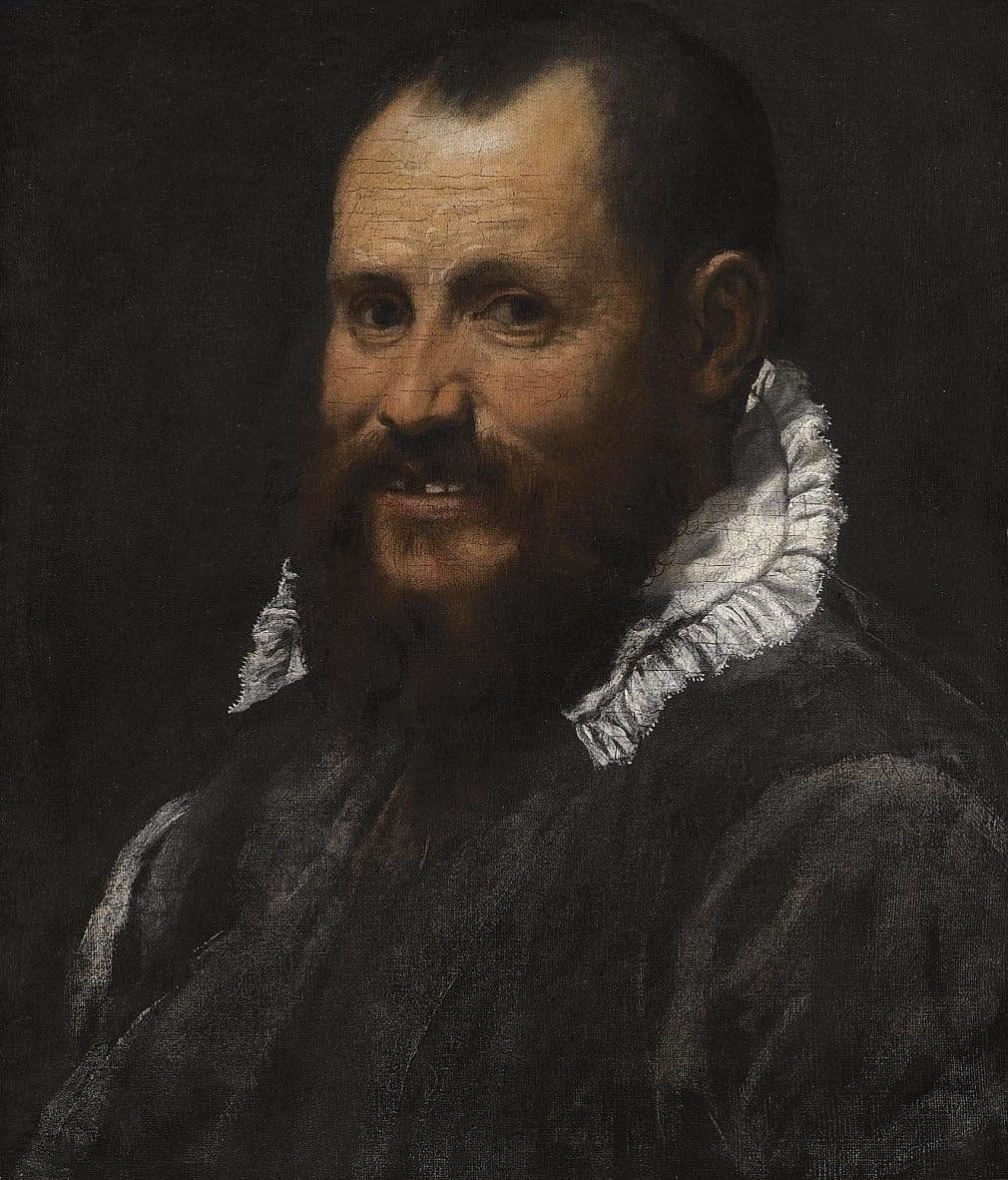 Art portrait Annibale Carracci impression sur toile haute définition