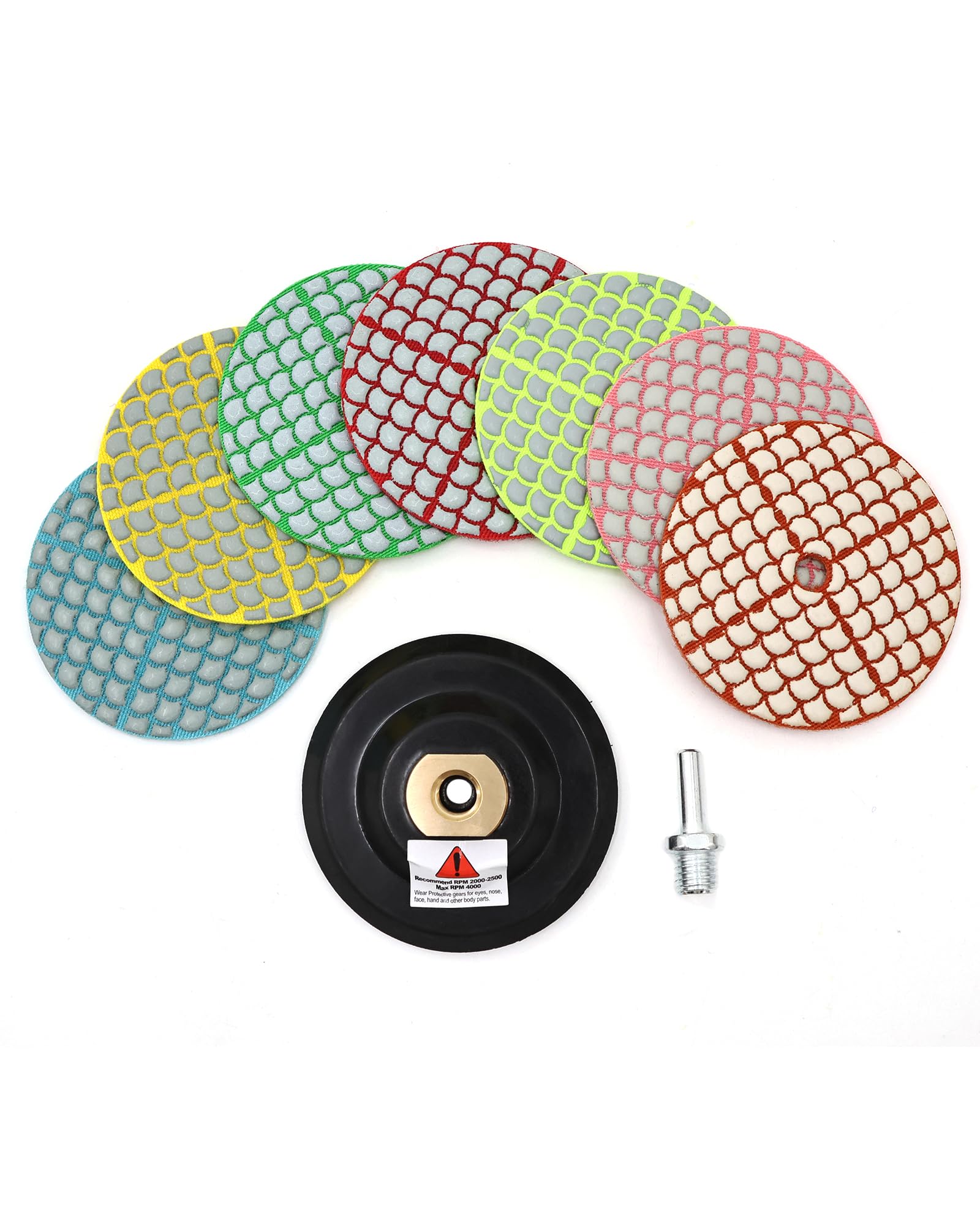Disque diamant polissage SHDIATOOL pour éliminer les rayures sur marbre et pierre