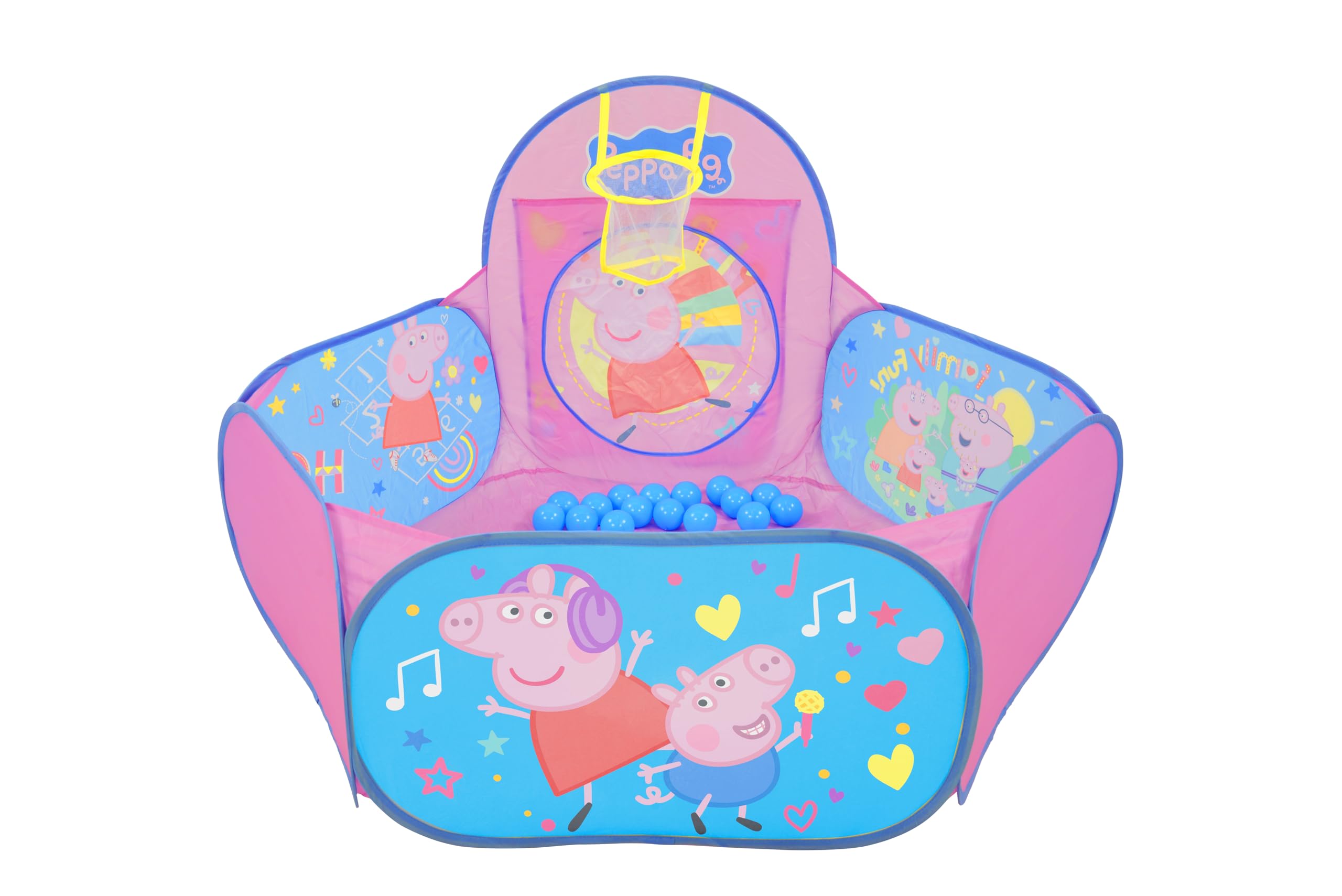 Peppa Pig Quick Up Activity Bällebad mit 20 Bällen