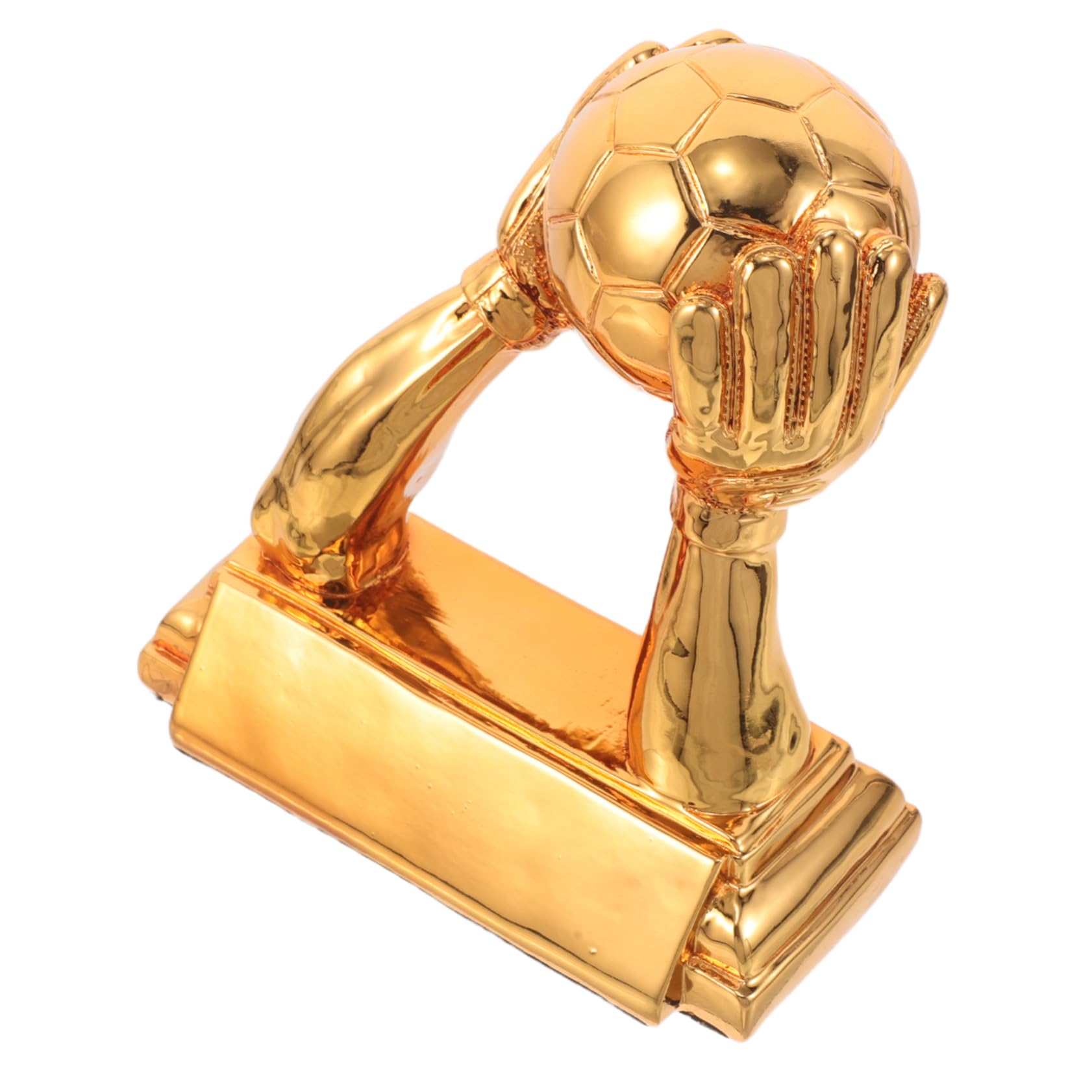 Abaodam Soccer Trophy Torwart Auszeichnung aus Robustem Resin Langlebiger Fußball Pokal als für Torhüter Sportfans Tischdeko und Ehrung