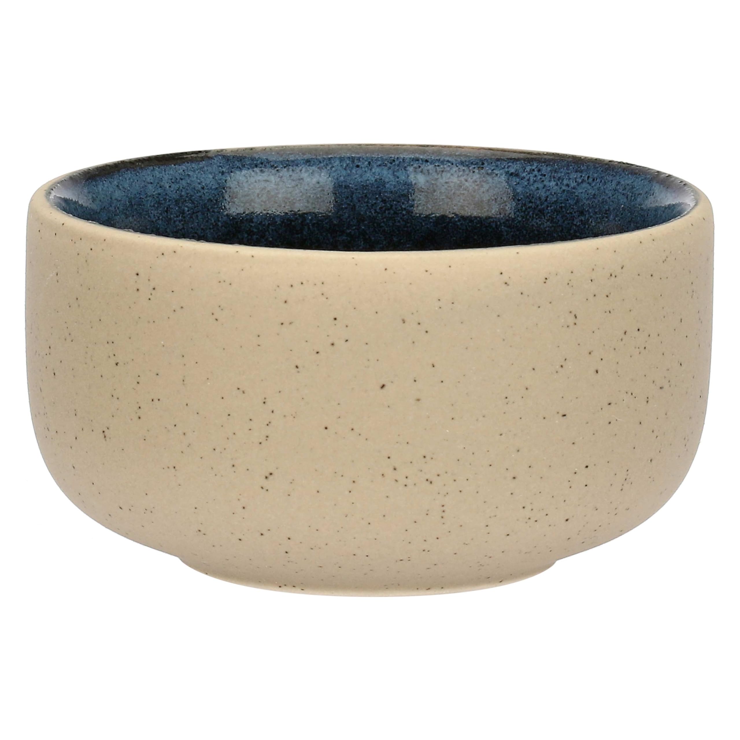 Rose & Tulipani Arpeggio Tiny Blu Stoneware Bowl Diameter 8 cm