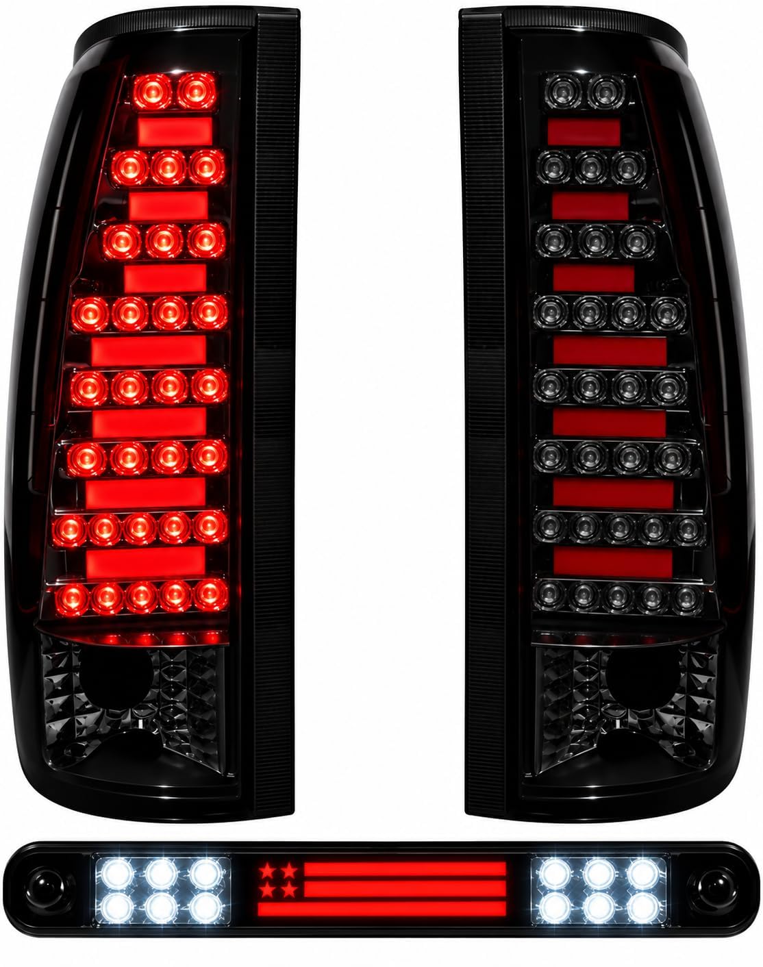 Photo 1 of Suiwtaa LED Tail Light + 3rd Brake Light Assembly