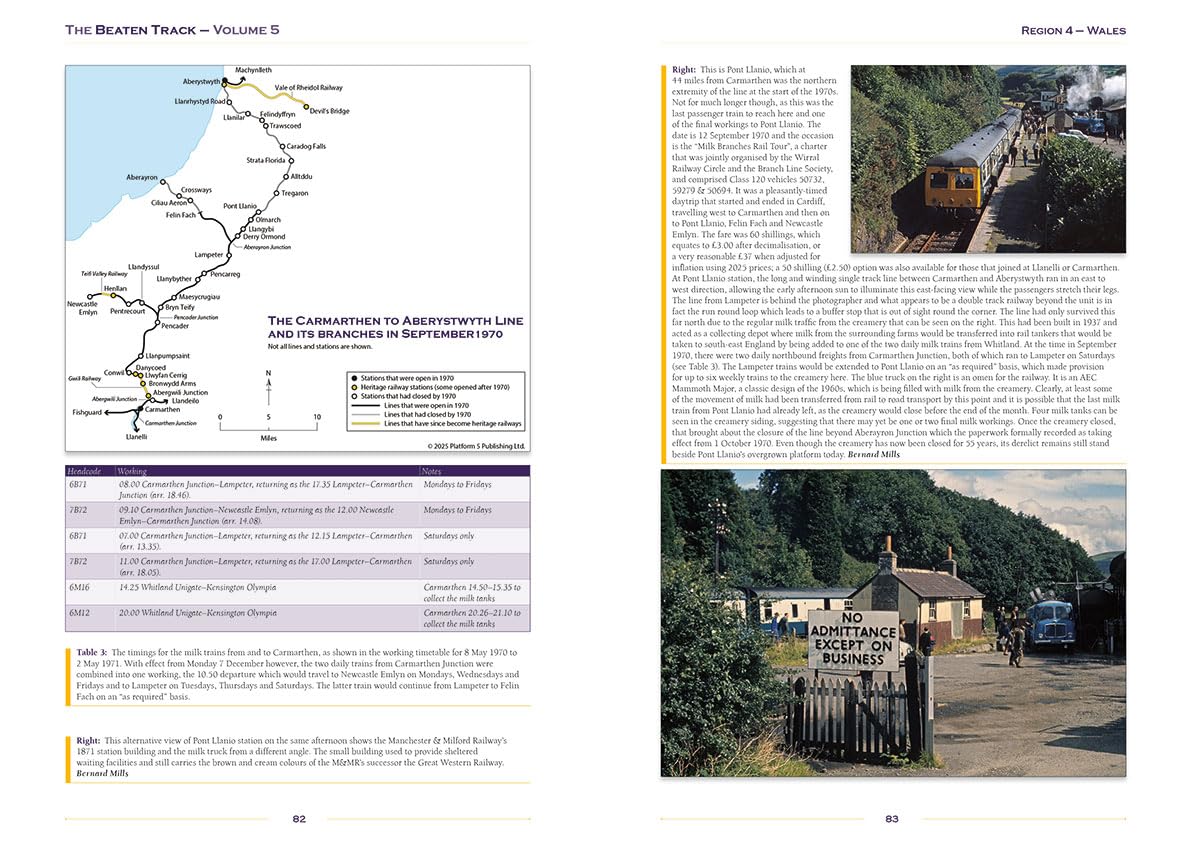 The Beaten Track Volume 5: The Traction and Extremities of Britain's Rail Network 1970-1985