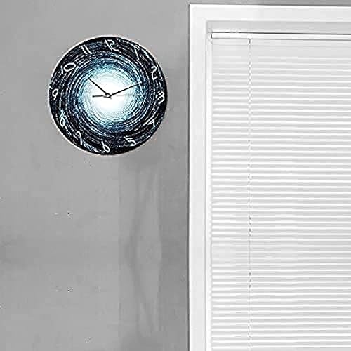 Miniatura 3 de Wall Clock Modern Wall Clock Colorful Nebula Universe Star Acrylic Wall Clock Milky Way Outer Space Print Art Wall Watch Timepiece Reloj Pared