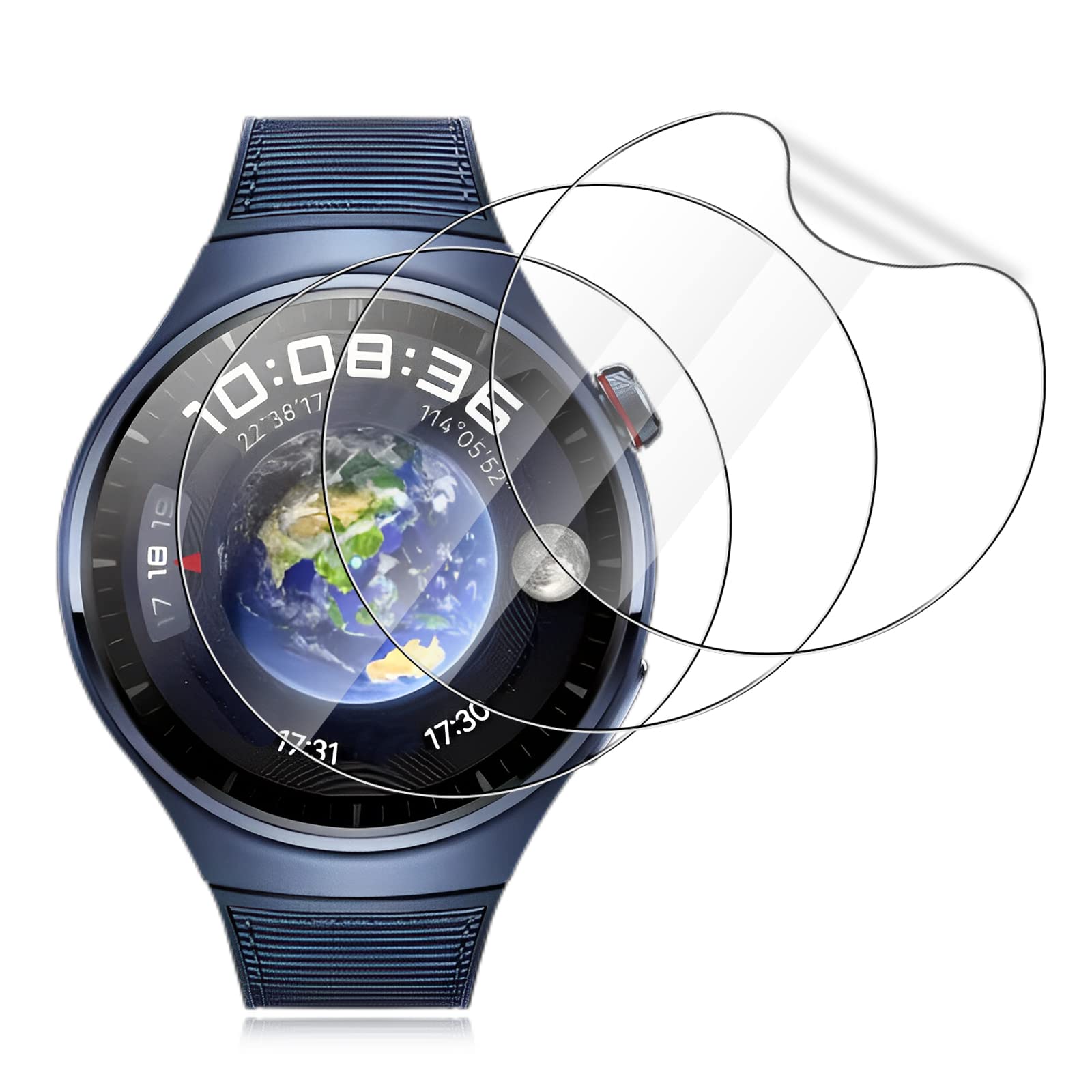 Amazon.co.jp: For HUAWEI watch 4 Pro フィルム [3枚] AUDASO HUAWEI 