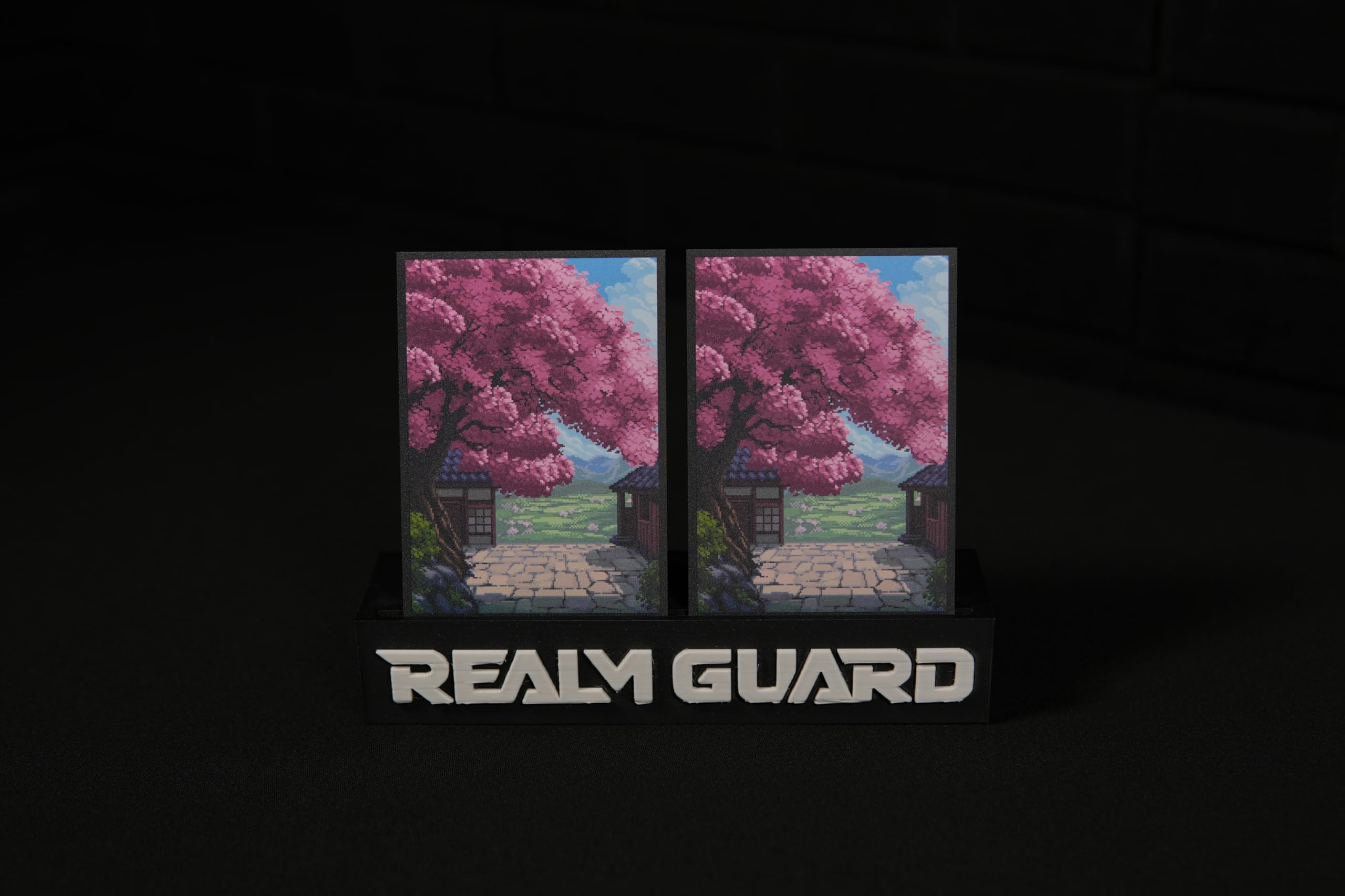 Amazon.com: Realm Guard Pixel Art Series - 100ct TCG/MTG Textured Card  Sleeves (Cherry Blossom) : Toys & Games