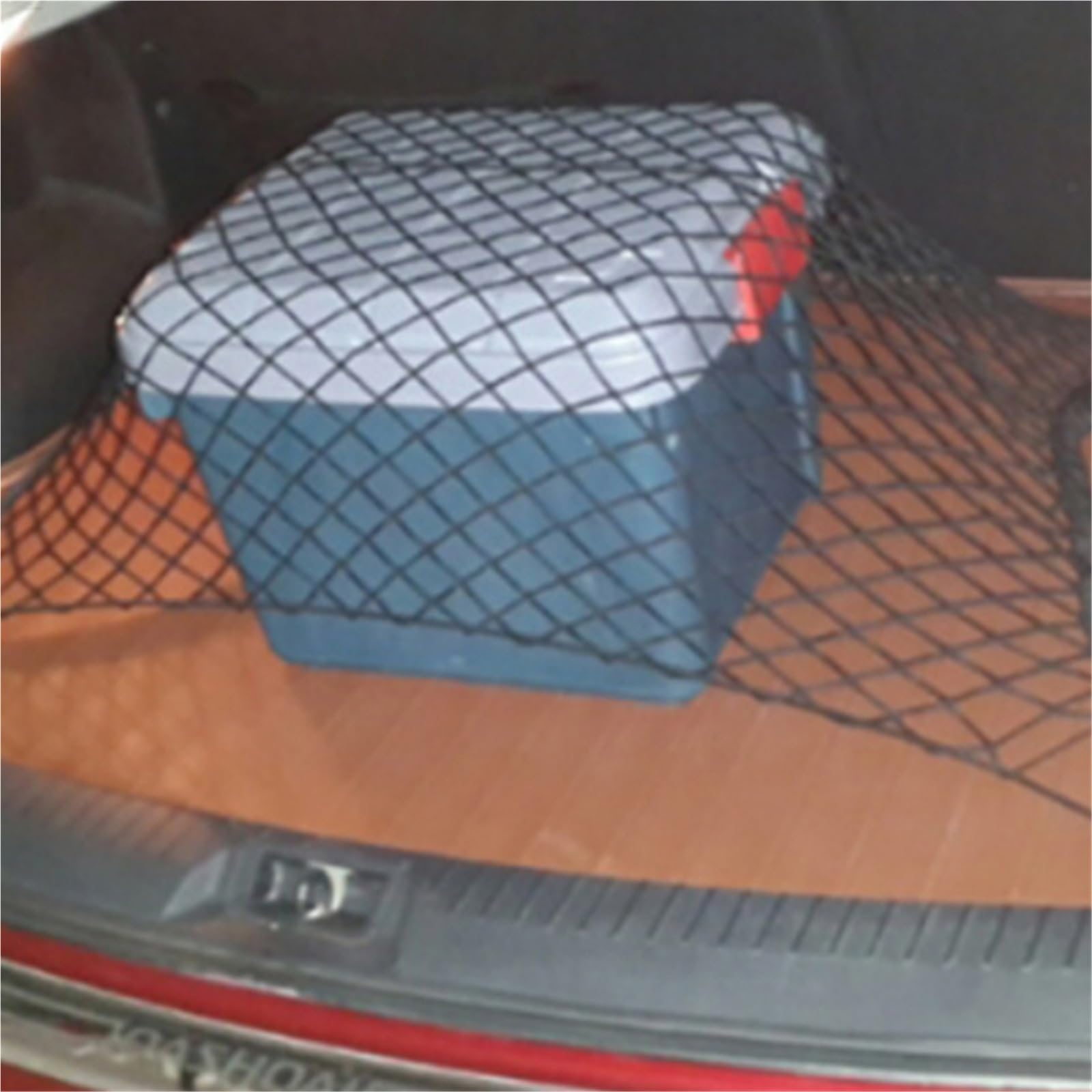 Red Maletero de Coche Elastica Red De Nailon Carga Universal For Camión, Almacenamiento Trasera Coche con Gancho, 3 Uds