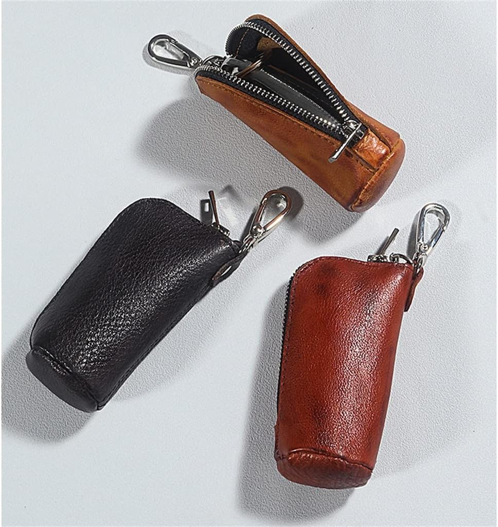 Handmade zipper key case retro universal car