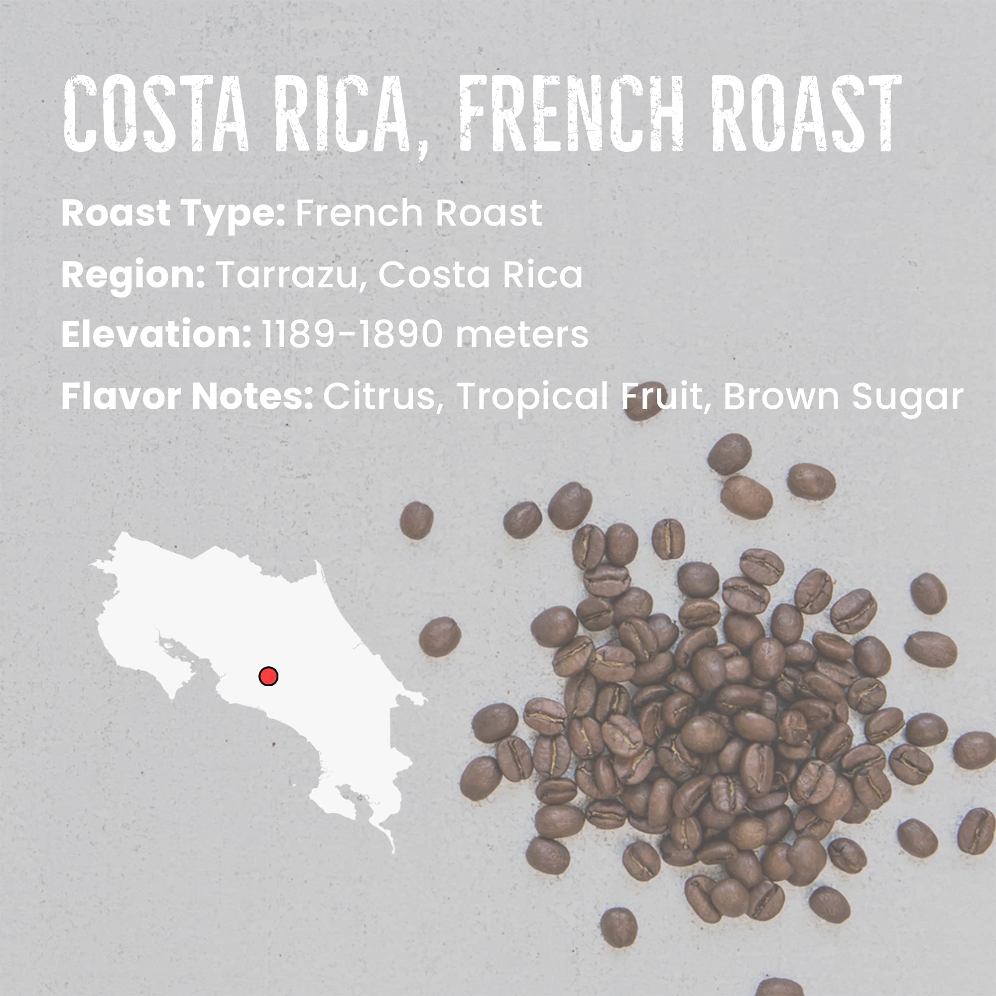 Mt. Comfort Coffee Costa Rica Medium Roast, 2.5 lb Bag Sourced From